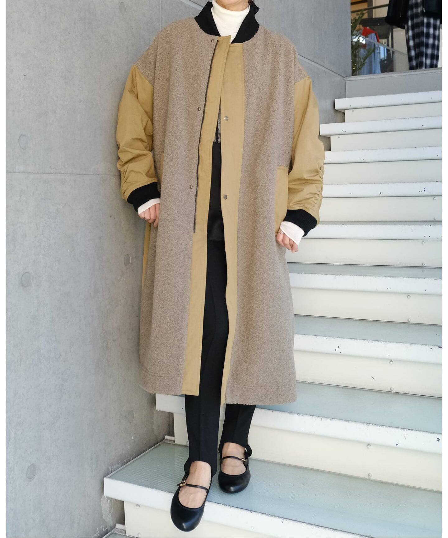 Maison IENA 別注 Nell/ネル ボアロングコート 252-60271（その他