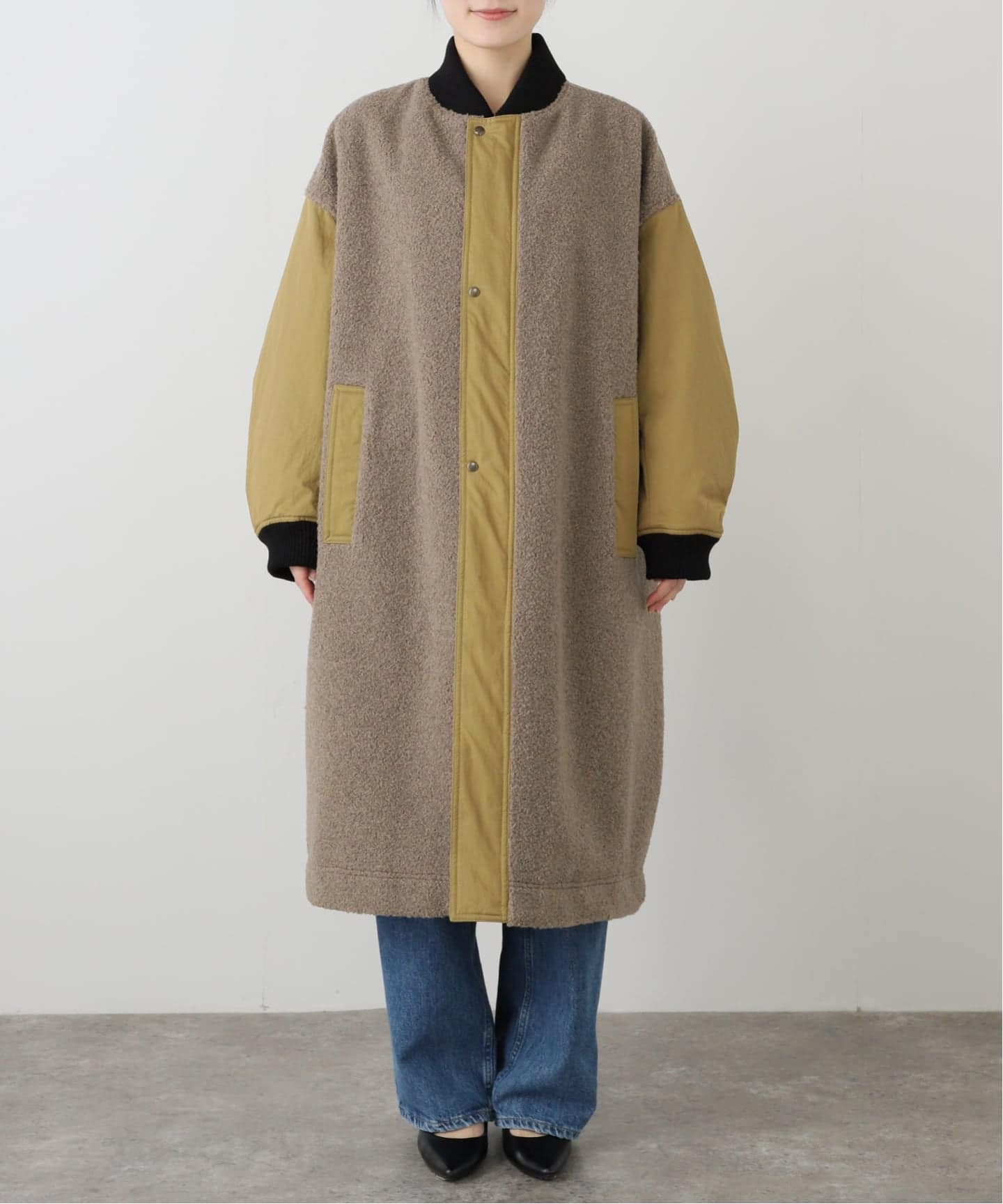 Maison IENA 別注 Nell/ネル ボアロングコート 252-60271（その他