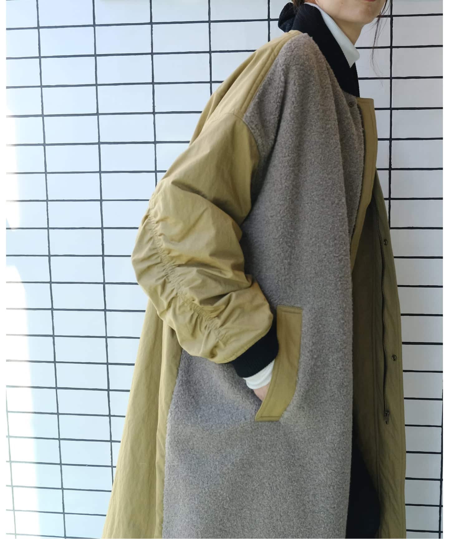 Maison IENA 別注 Nell/ネル ボアロングコート 252-60271（その他