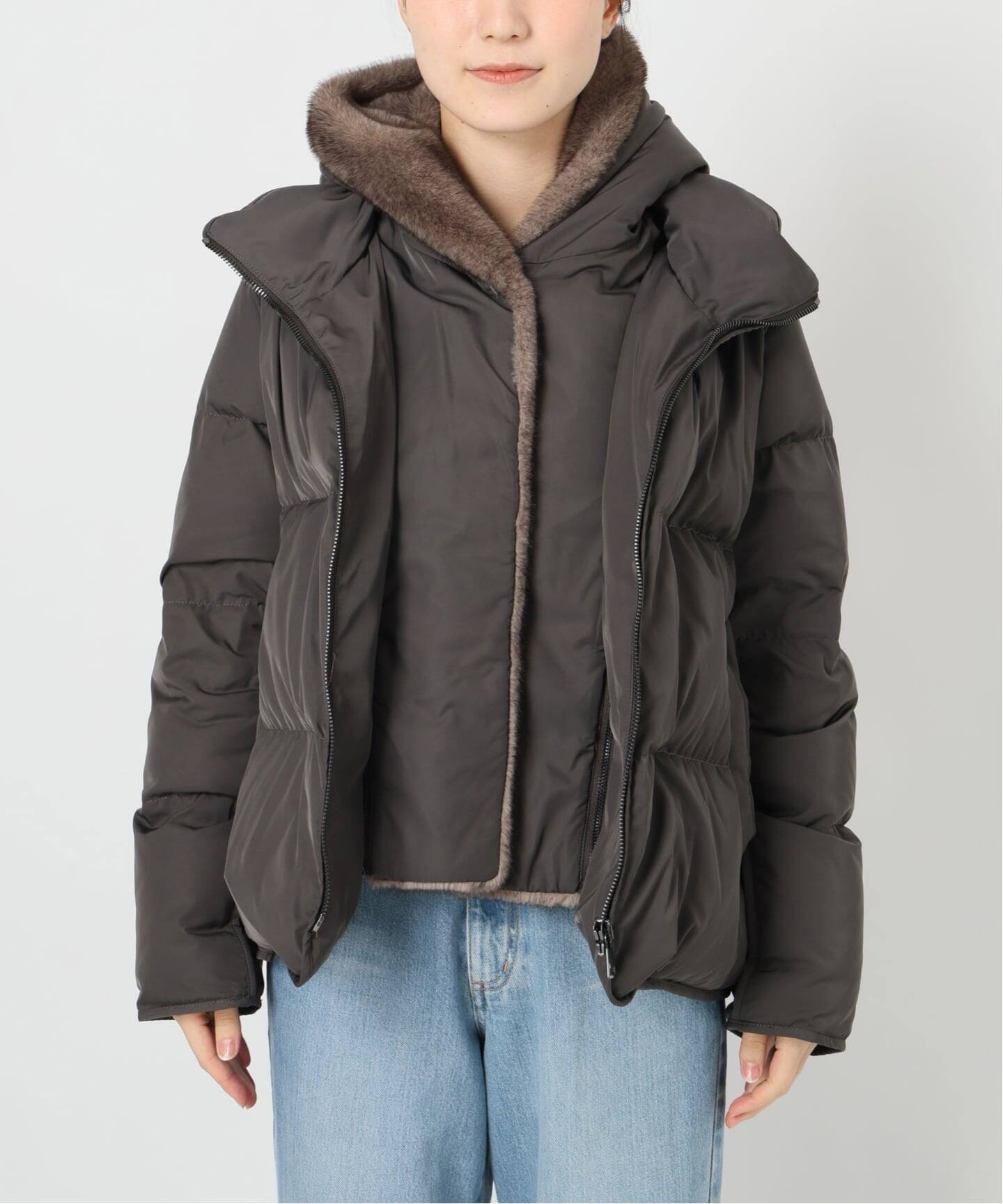 LOU ANDREA/ルーアンドレア DOWN CT コート YV25752（ダウンジャケット