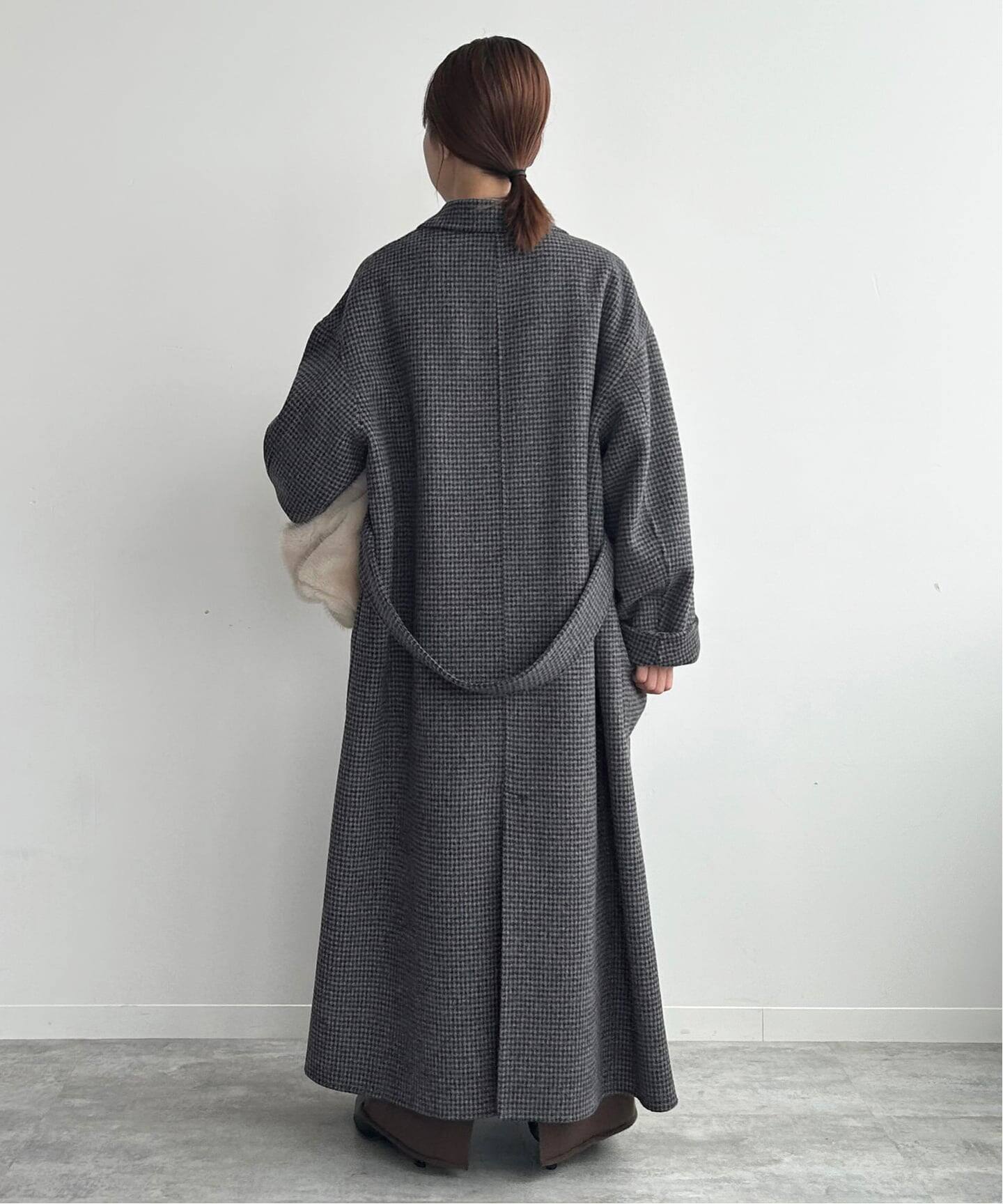 SLOBE IENA ダブルフェイスウールロングコート HAMILTON ダブルフェイスウールロングコート◇ | スローブ