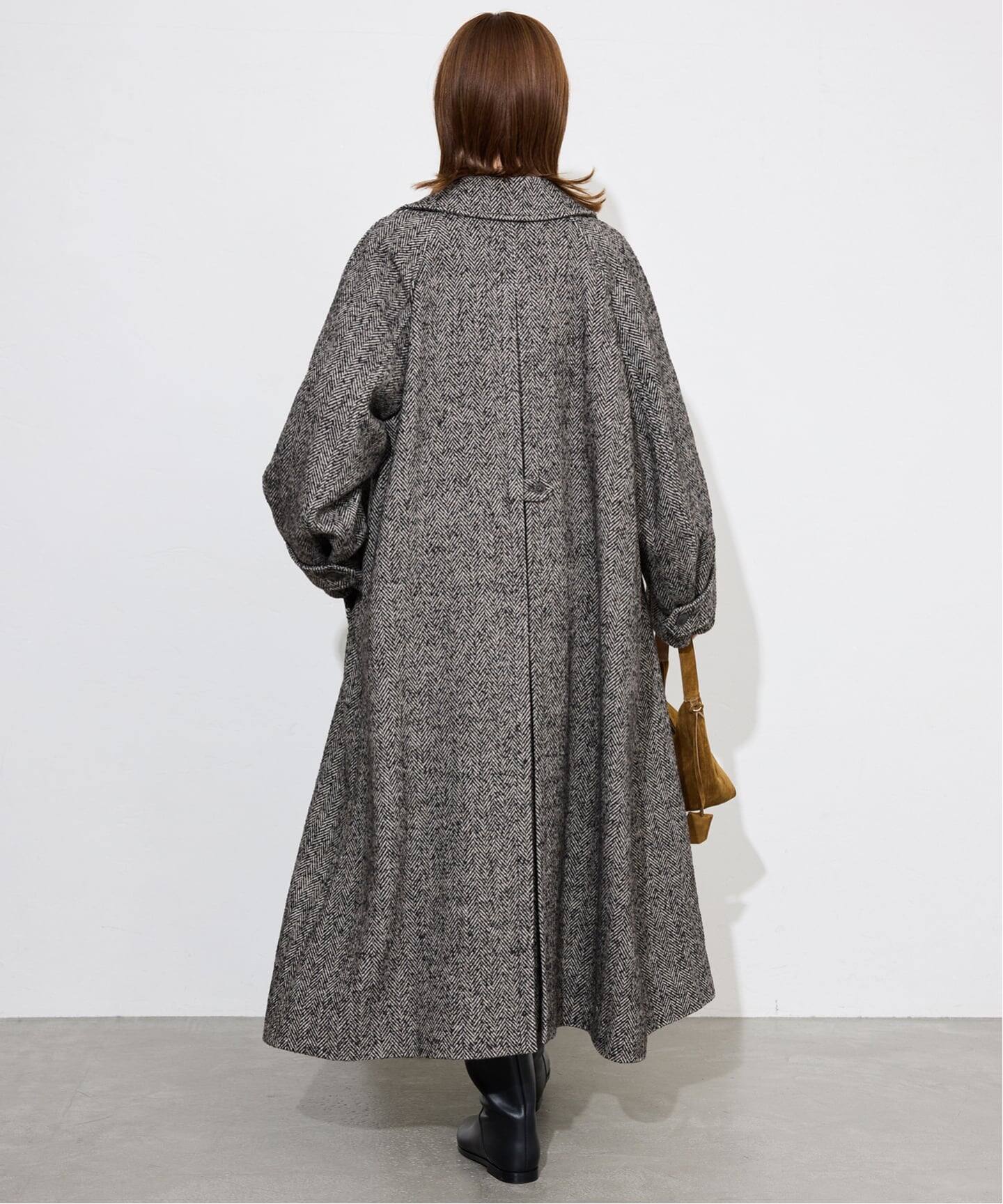 ツイードステンカラーコート（ステンカラーコート）｜SLOBE IENA