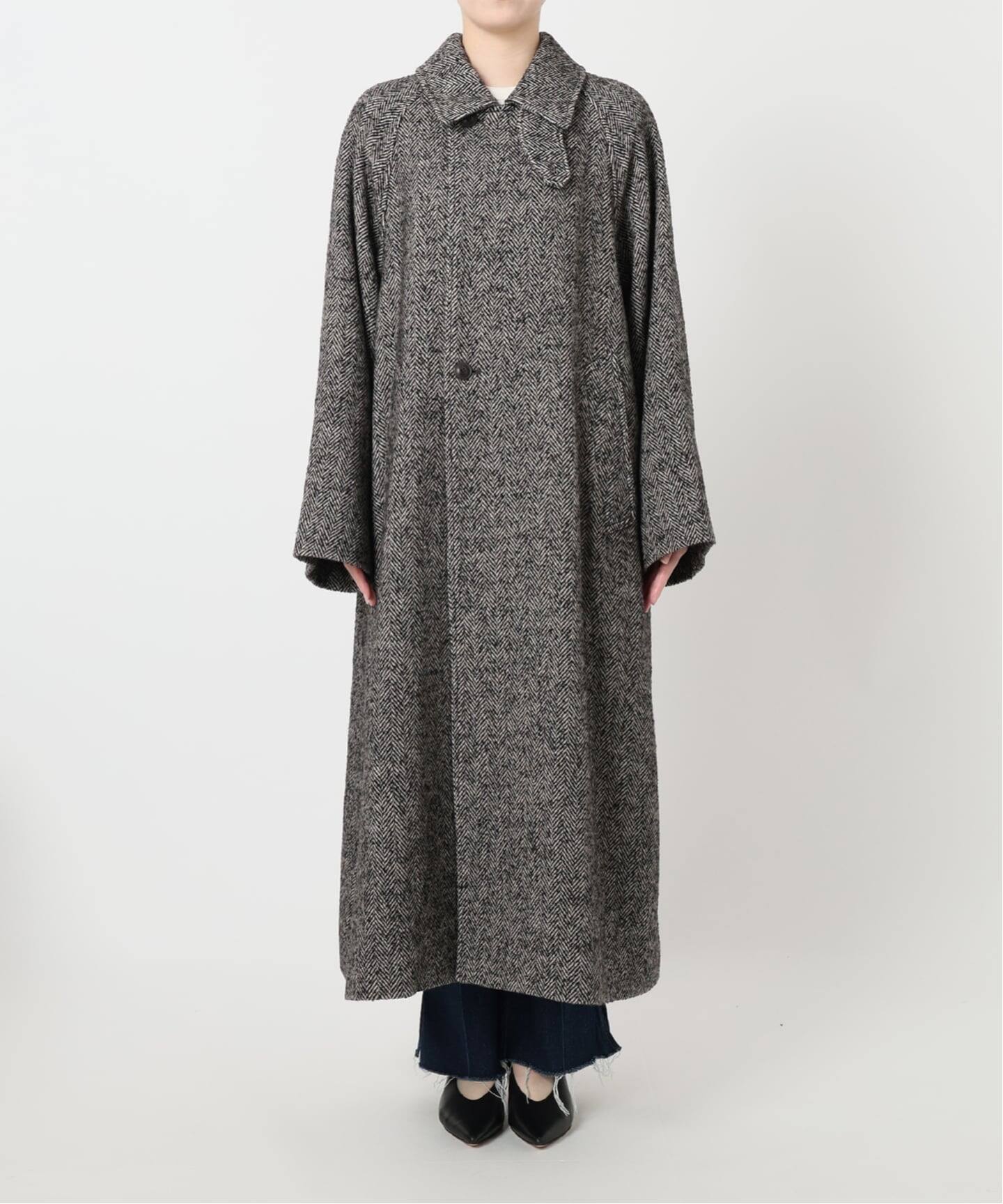 ツイードステンカラーコート（ステンカラーコート）｜SLOBE IENA