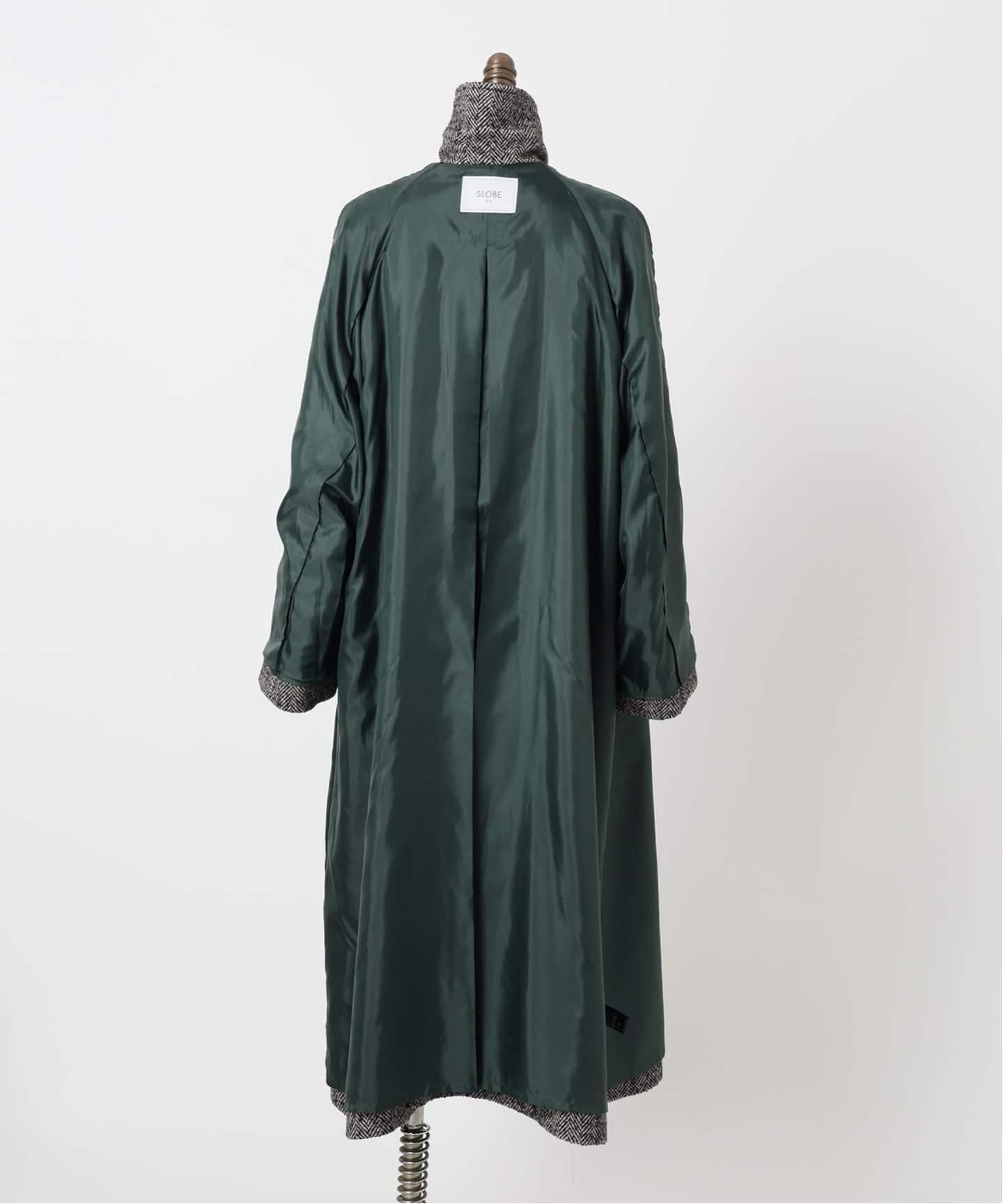 ツイードステンカラーコート（ステンカラーコート）｜SLOBE IENA