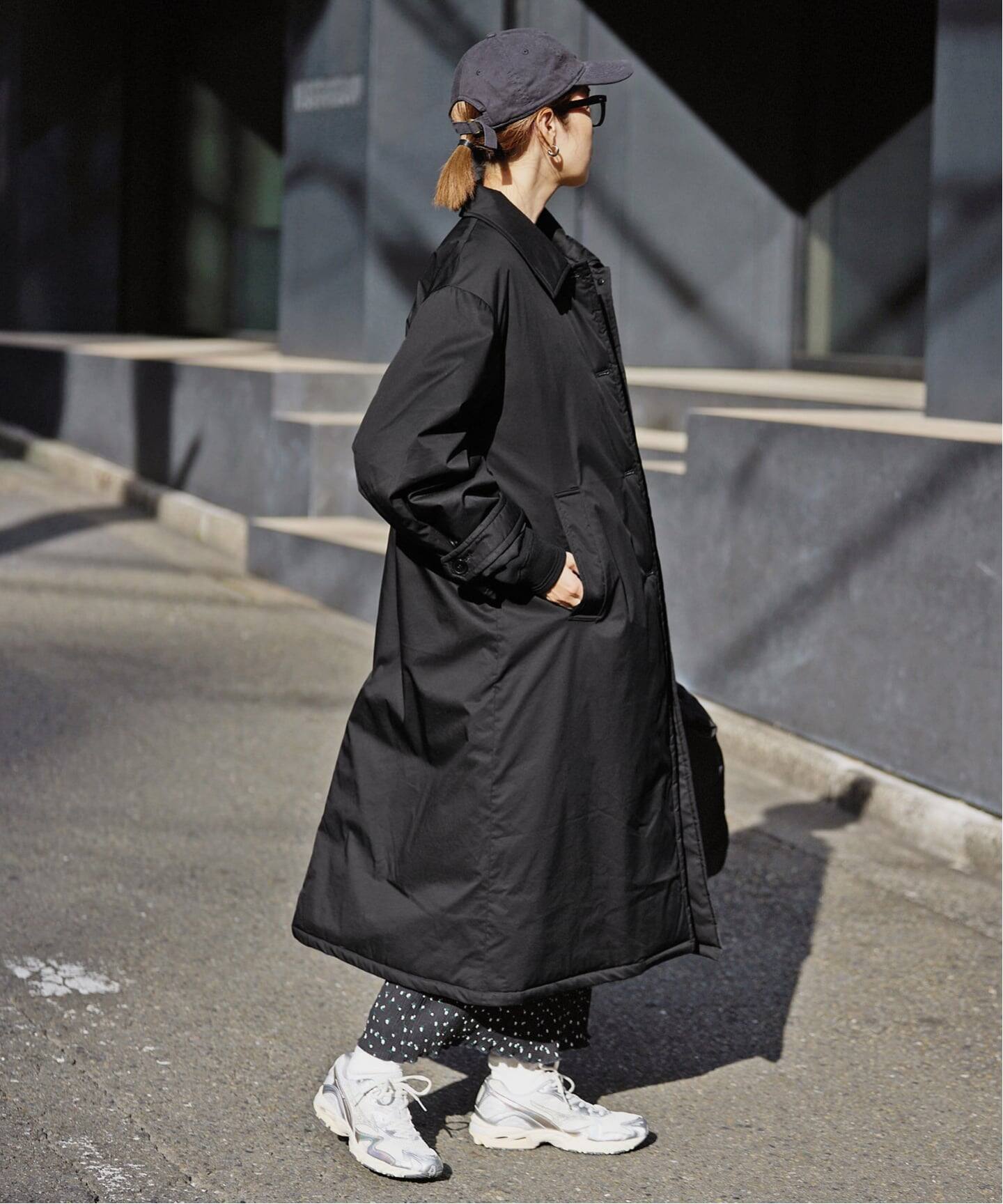 撥水中綿ステンカラーコート（ステンカラーコート）｜SLOBE IENA