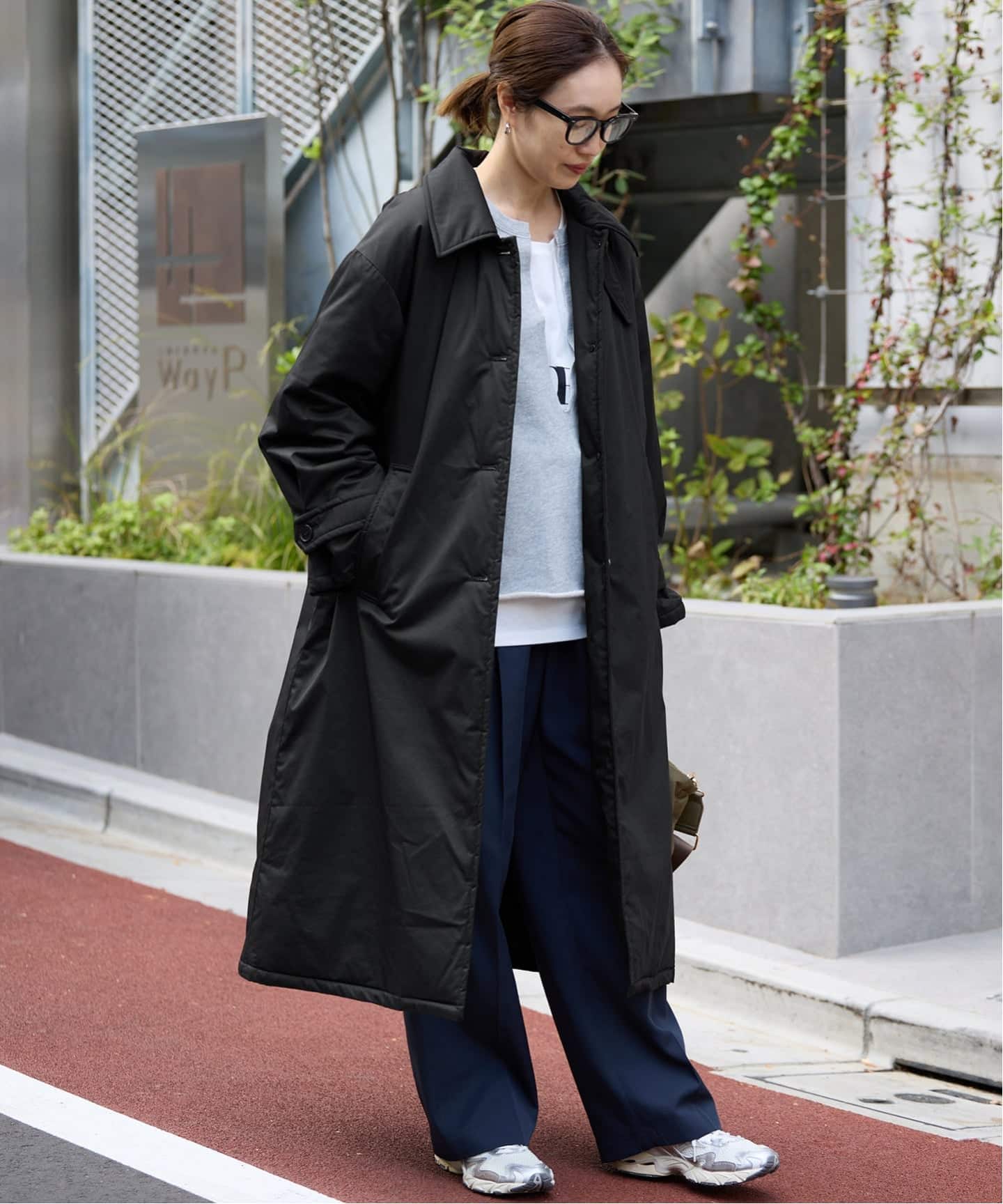 予約》撥水中綿ステンカラーコート（ステンカラーコート）｜SLOBE IENA