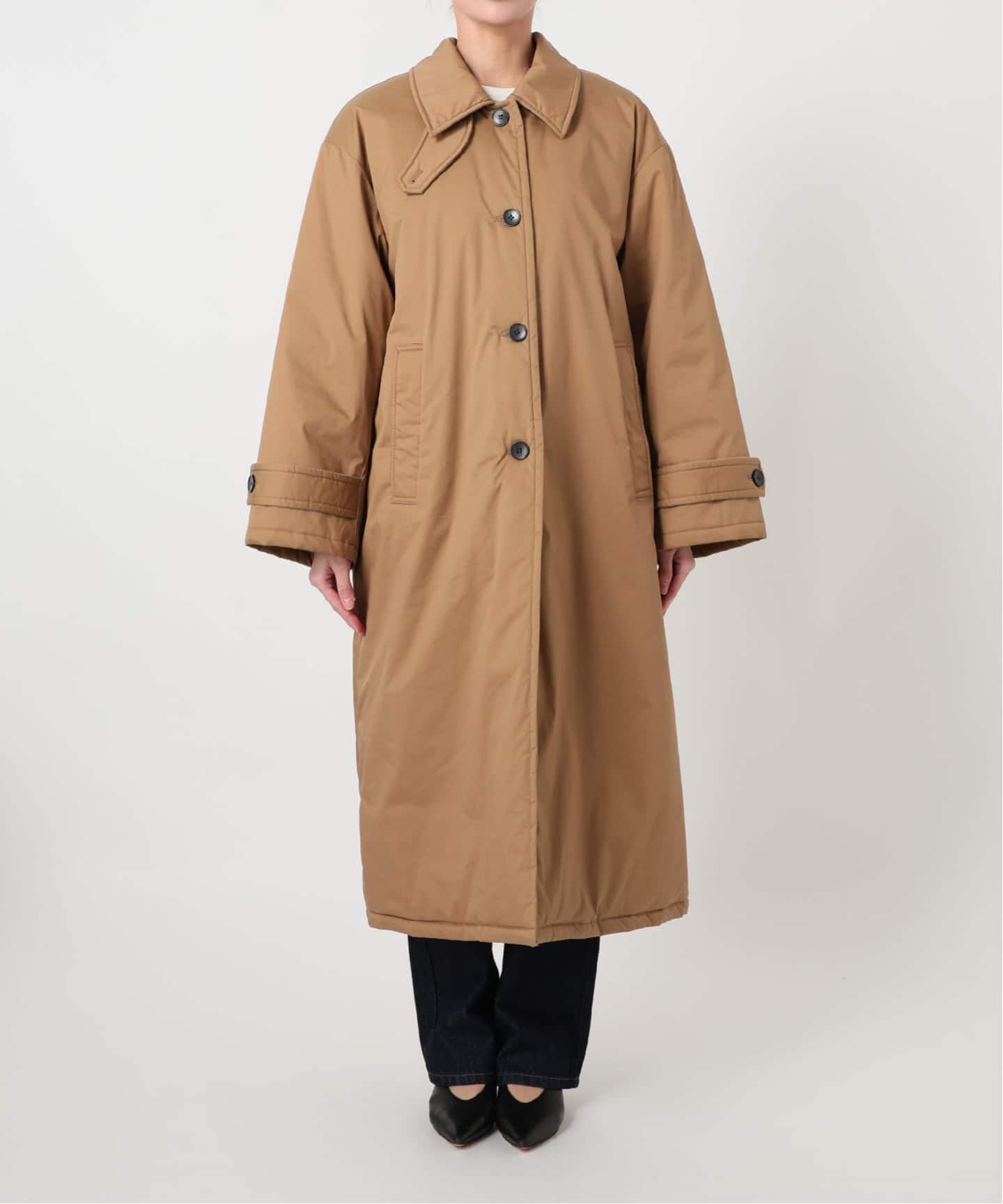 撥水中綿ステンカラーコート（ステンカラーコート）｜SLOBE IENA