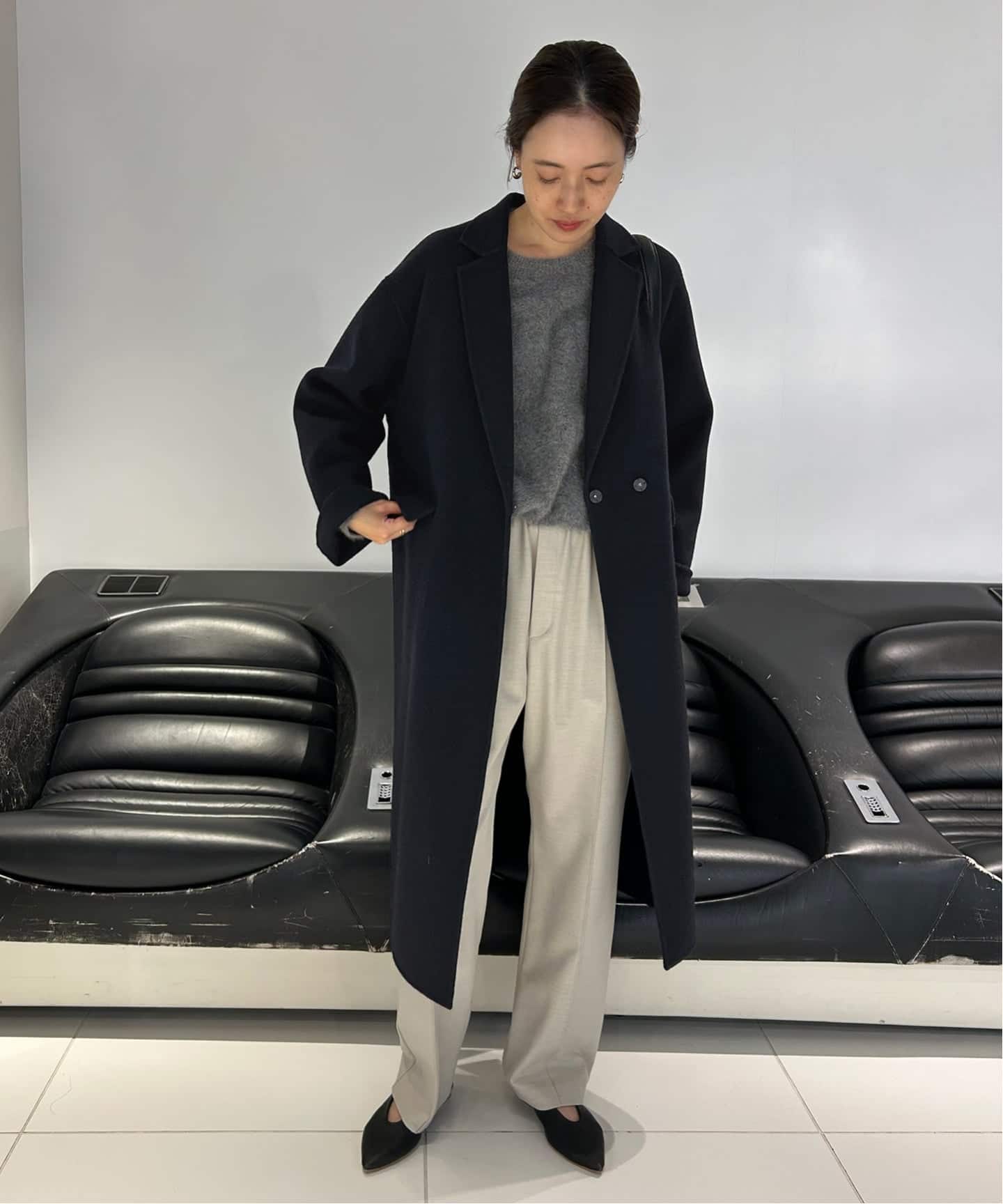 予約》ダブルフェイスチェスターコート（チェスターコート）｜SLOBE