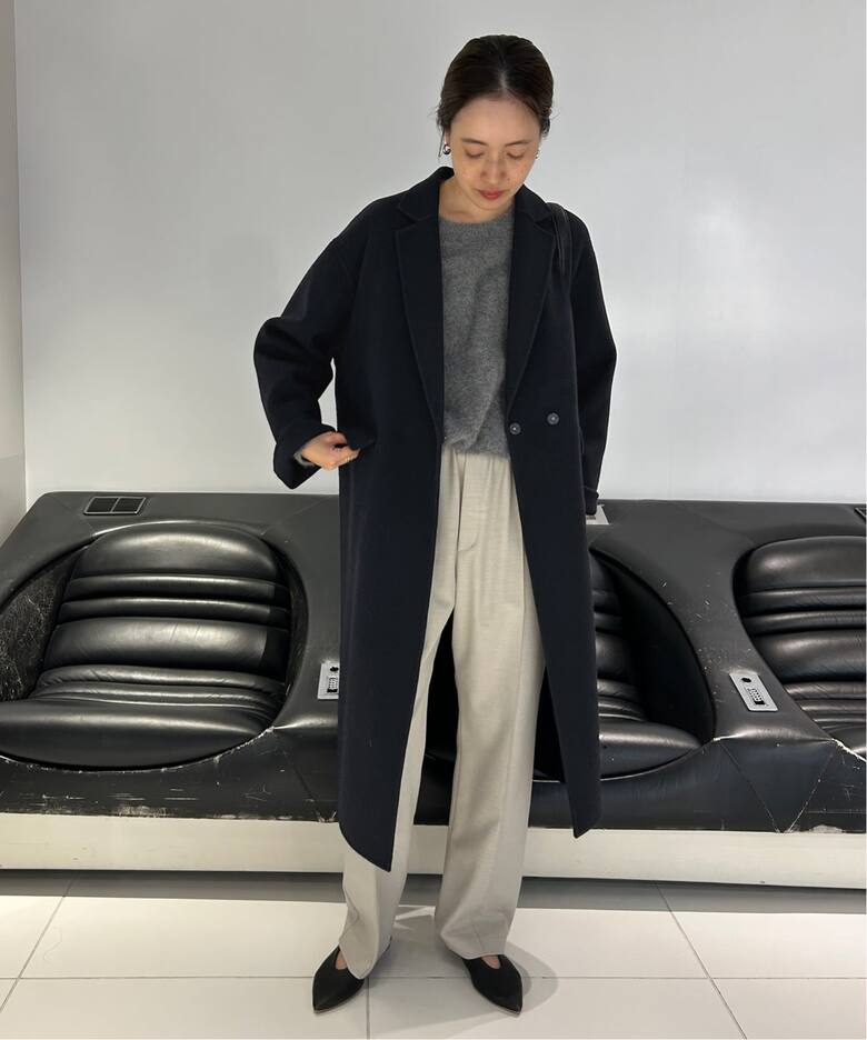 SLOBE IENA スローブイエナ カシミヤ混 チェスターコート 38M 