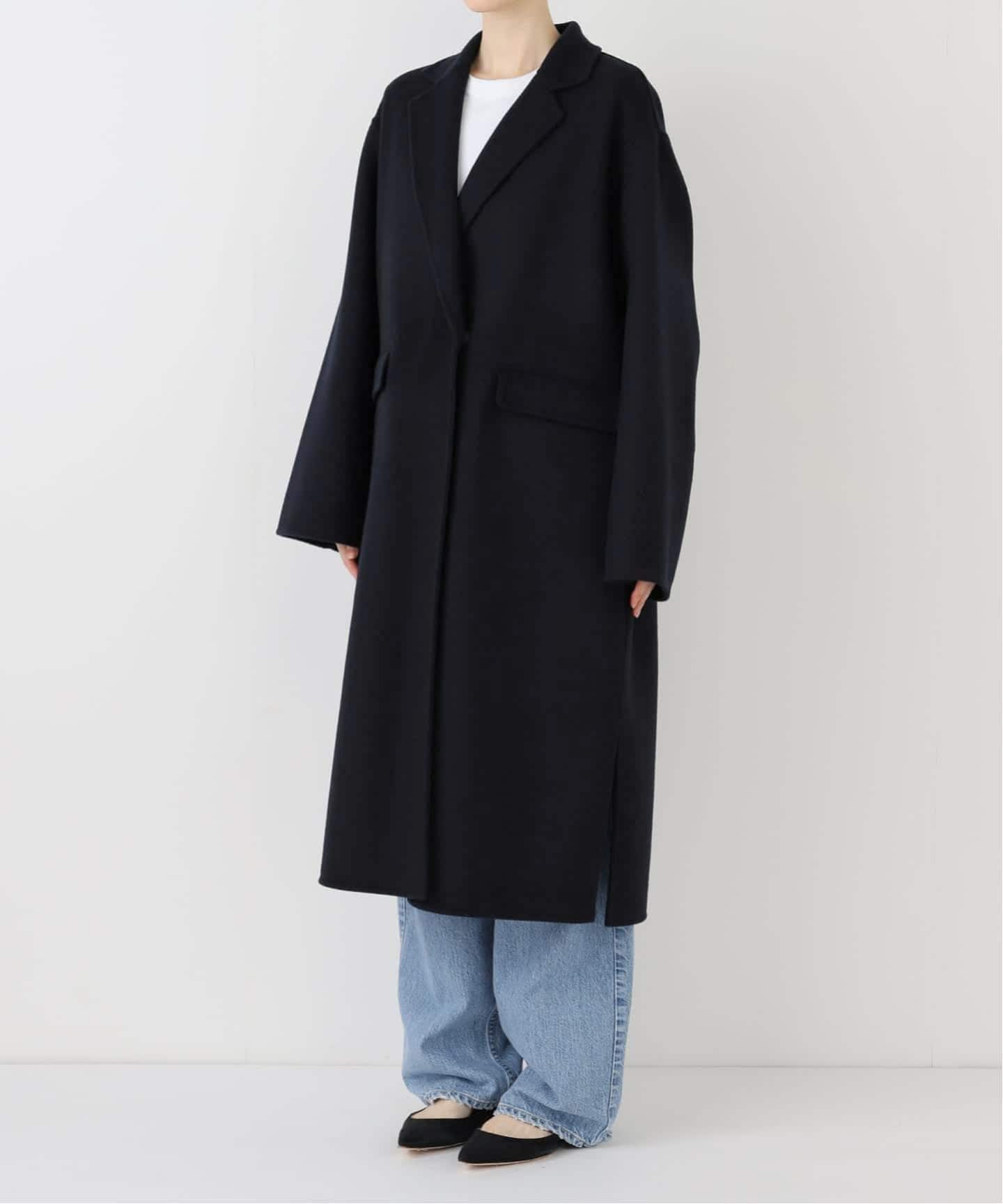 予約》ダブルフェイスチェスターコート（チェスターコート）｜SLOBE