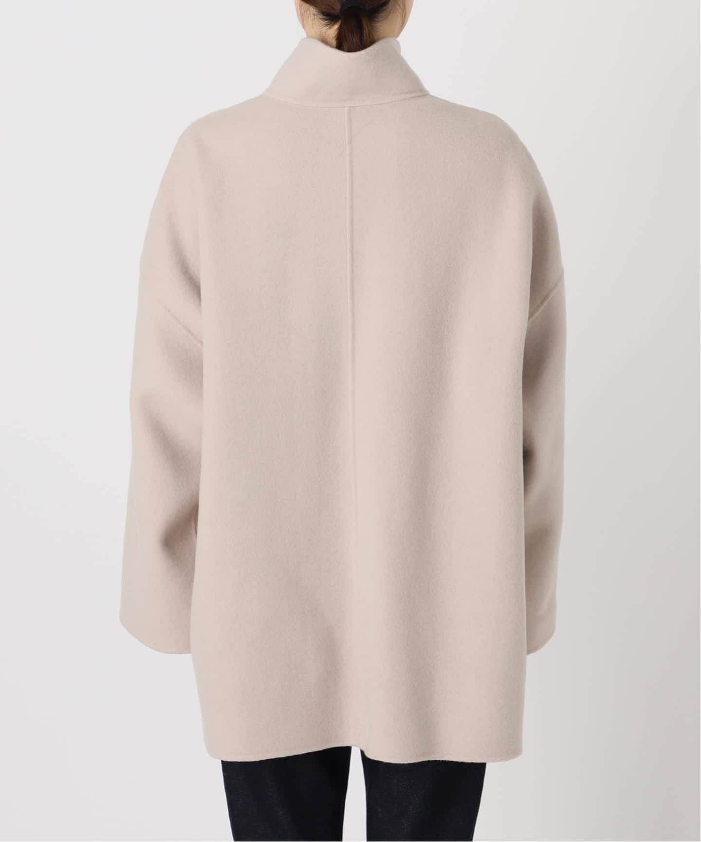 WEB限定/追加》souple woolダブルフェイススタンドコート（その他