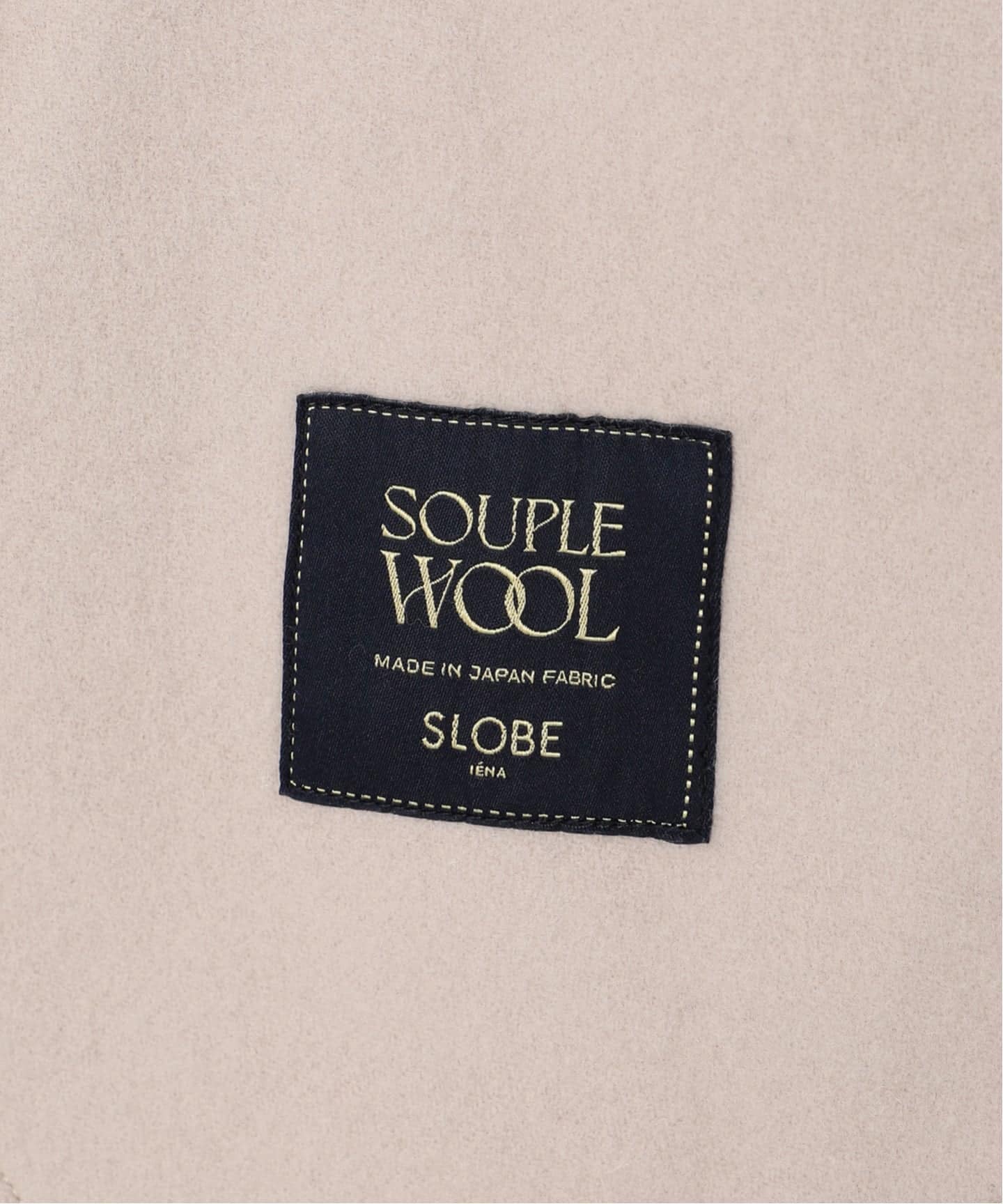 souple woolダブルフェイススタンドコート　slobe iena SLOBE IENA（スローブイエナ）の「ダブルフェイススタンドコート