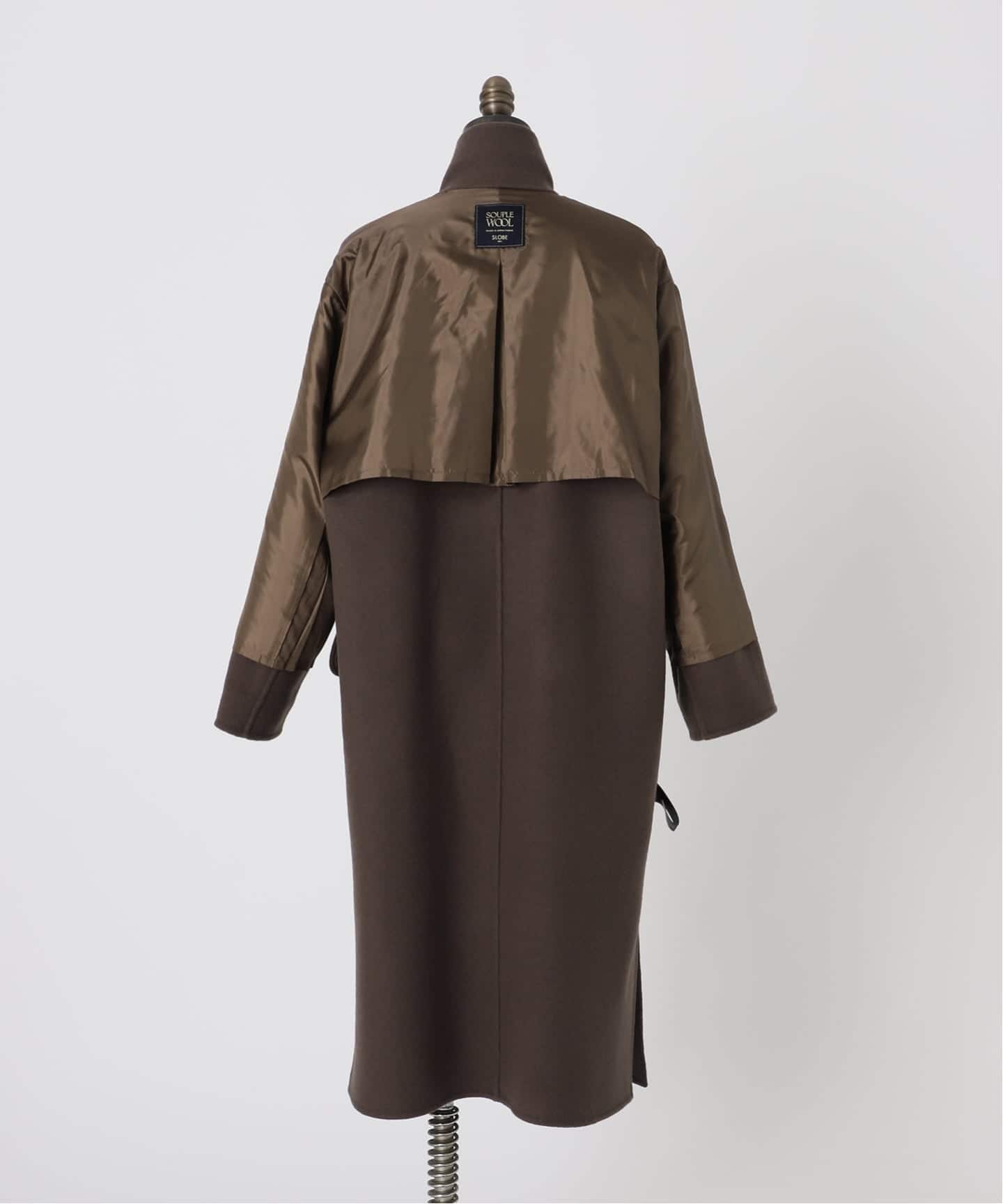 WEB限定/追加予約》souple woolダブルフェイスチェスターコート