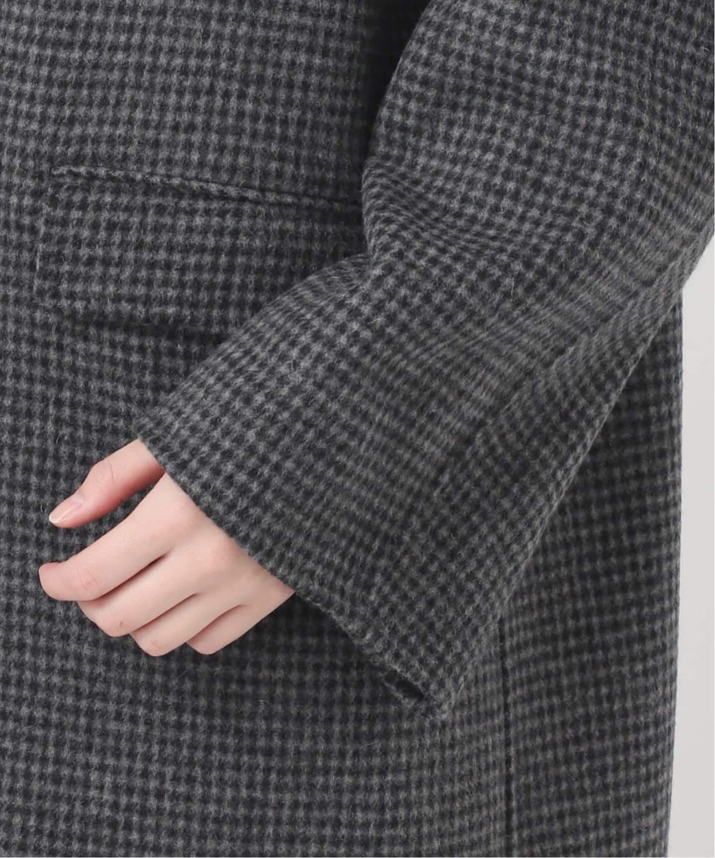 追加2》souple woolダブルフェイスチェスターコート（チェスターコート