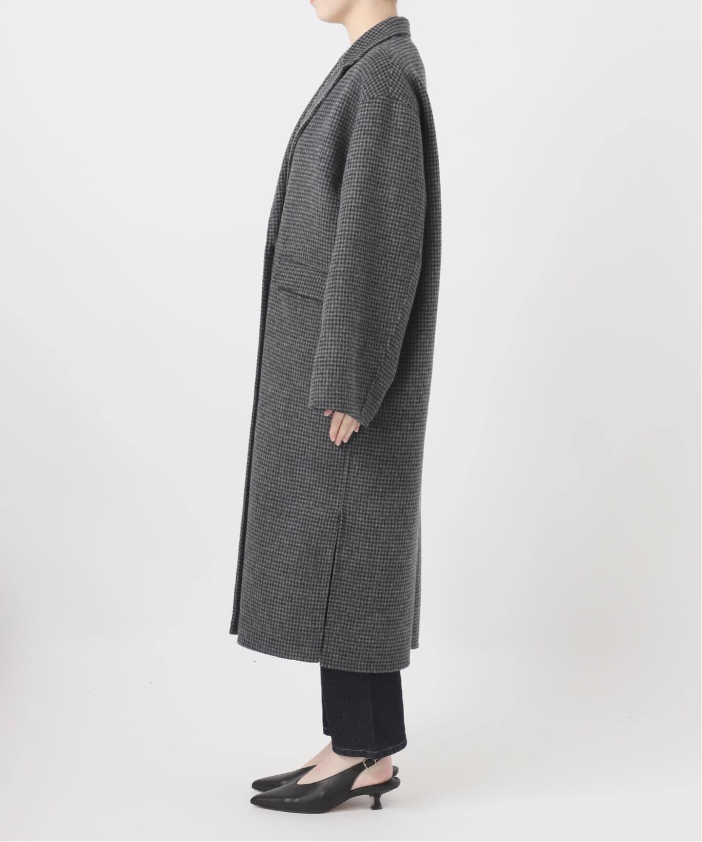 追加2》souple woolダブルフェイスチェスターコート（チェスターコート