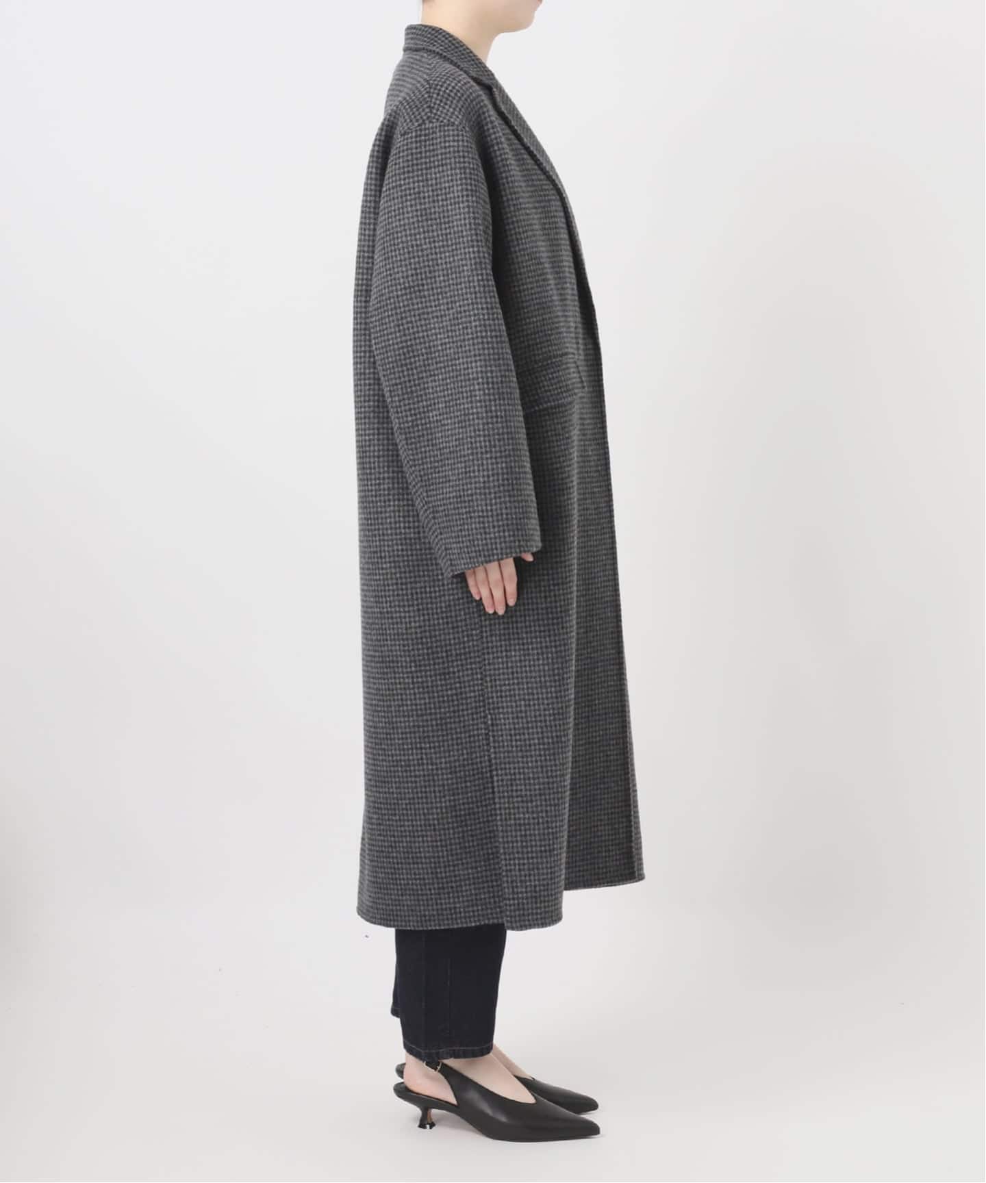 追加2》souple woolダブルフェイスチェスターコート（チェスターコート