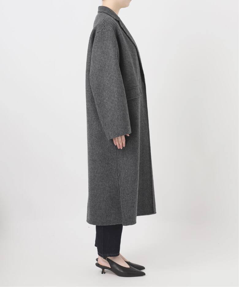 追加2》souple woolダブルフェイスチェスターコート（チェスターコート 