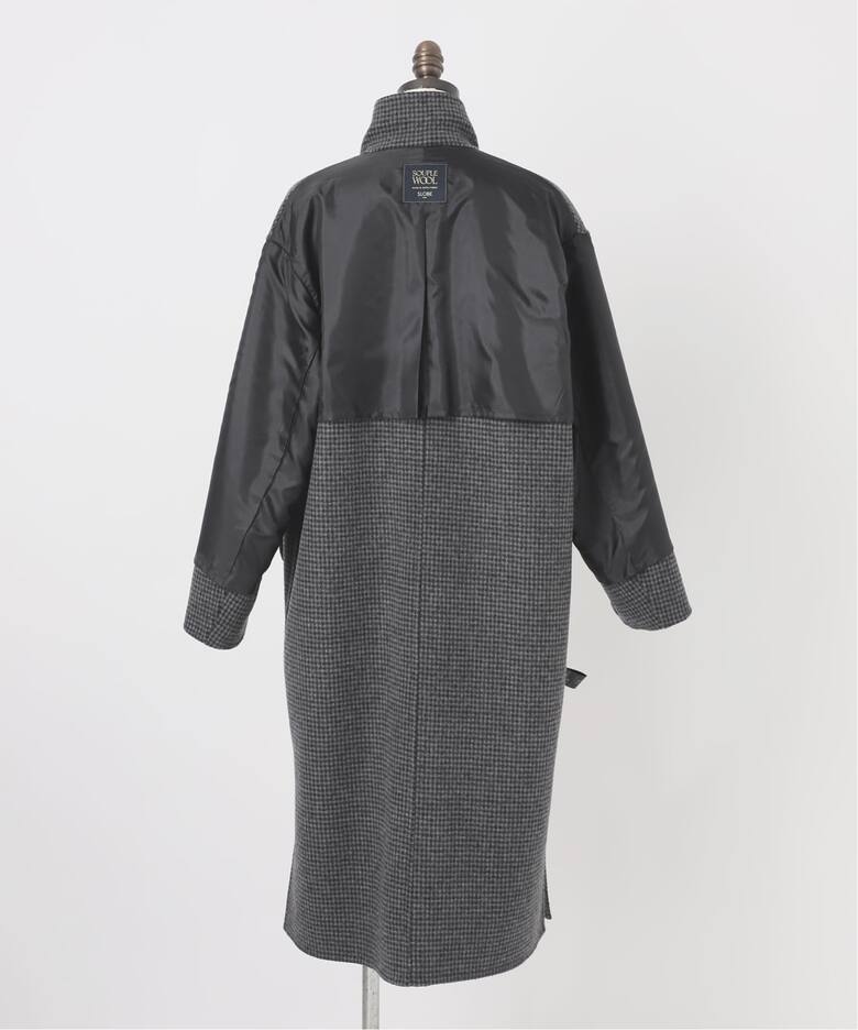 追加2》souple woolダブルフェイスチェスターコート（チェスターコート 