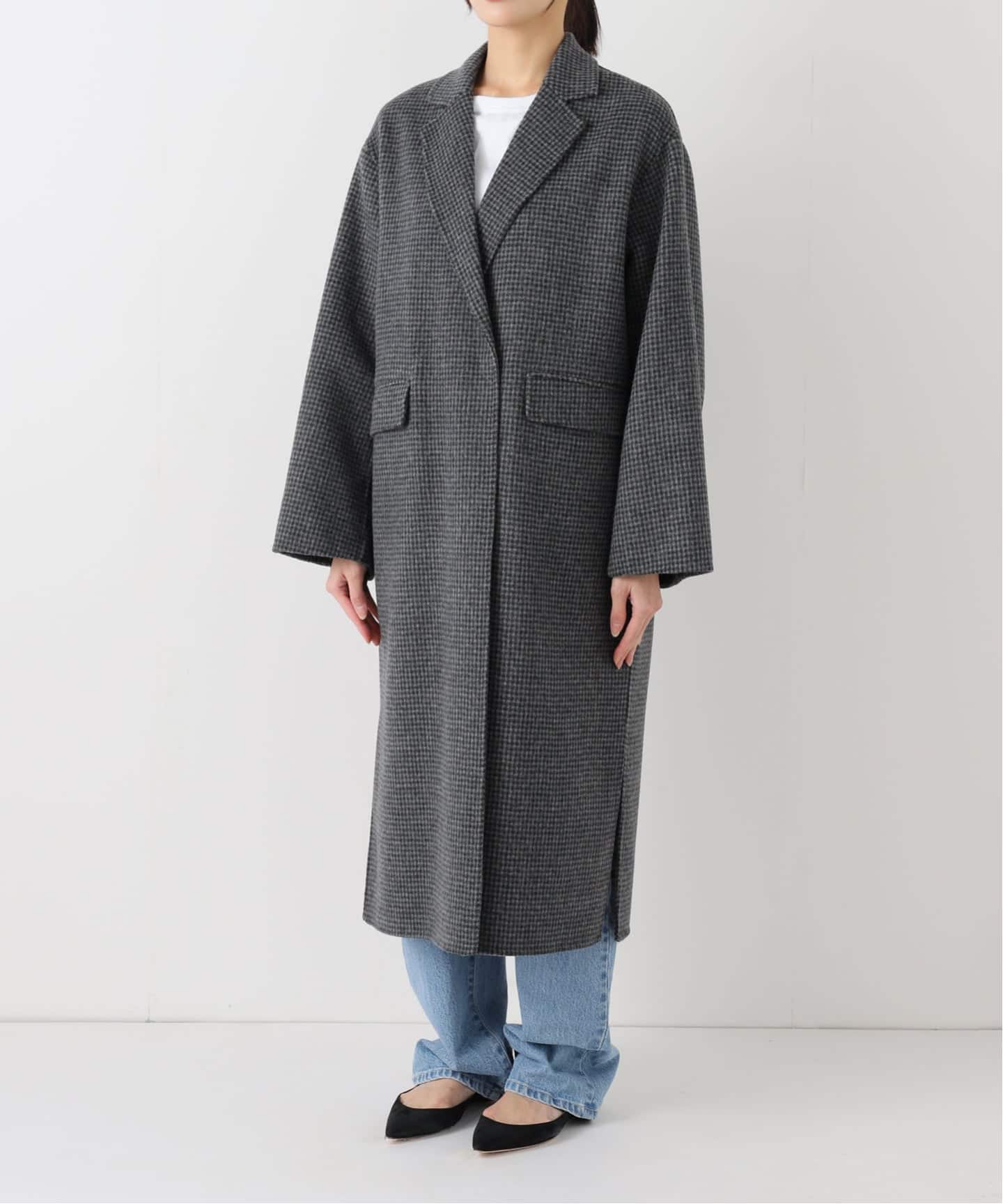 追加2》souple woolダブルフェイスチェスターコート（チェスターコート