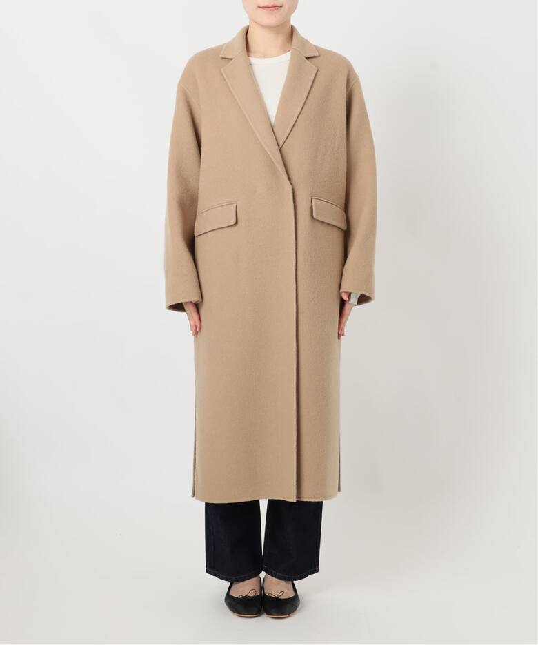 SLOBE IENA 麻ツイルチェスターコート 美品 新品タグ付きSLOBE IENA麻 