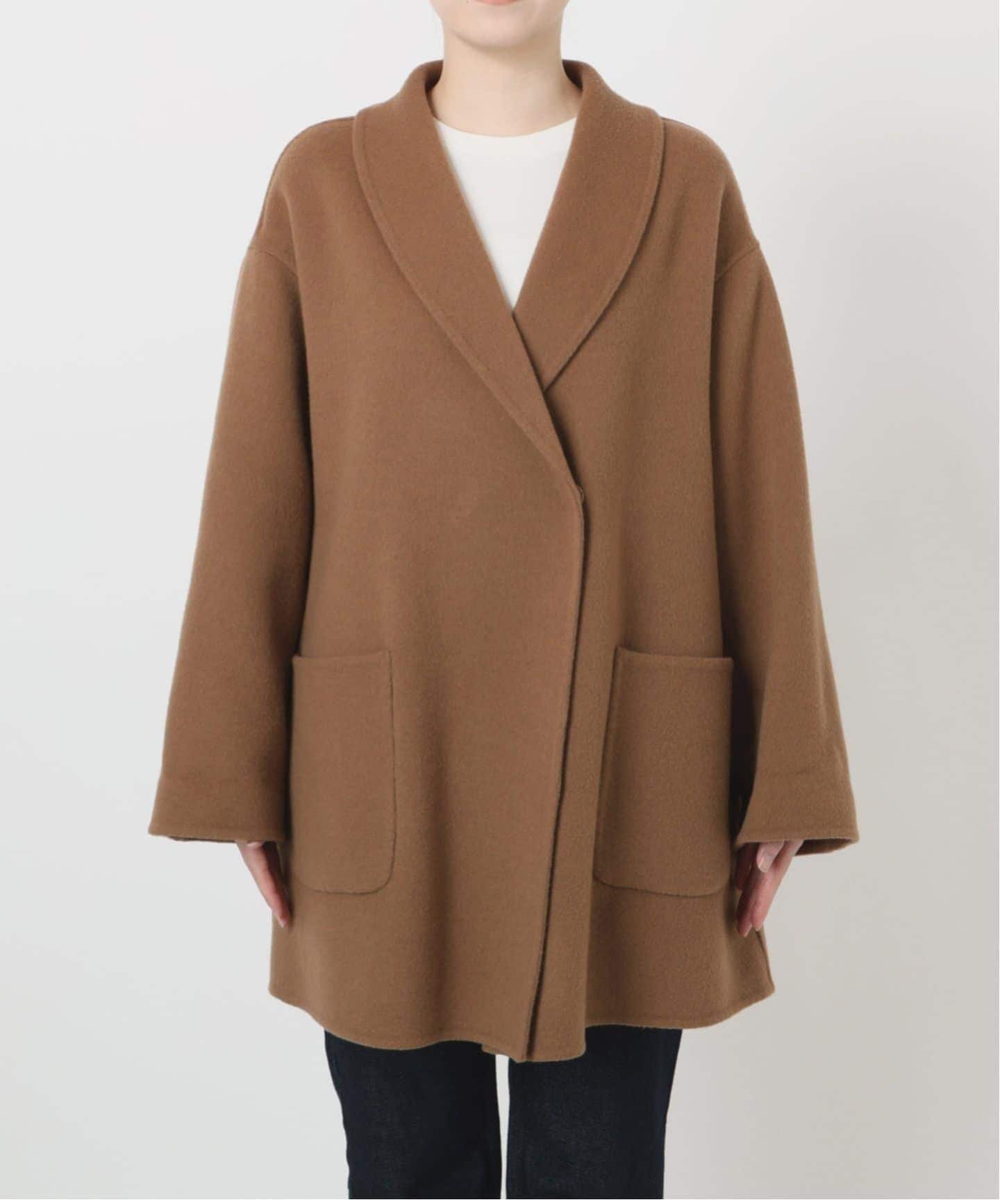 WEB限定/追加》SUPER140 ダブルフェイスベルテッドコート（その他