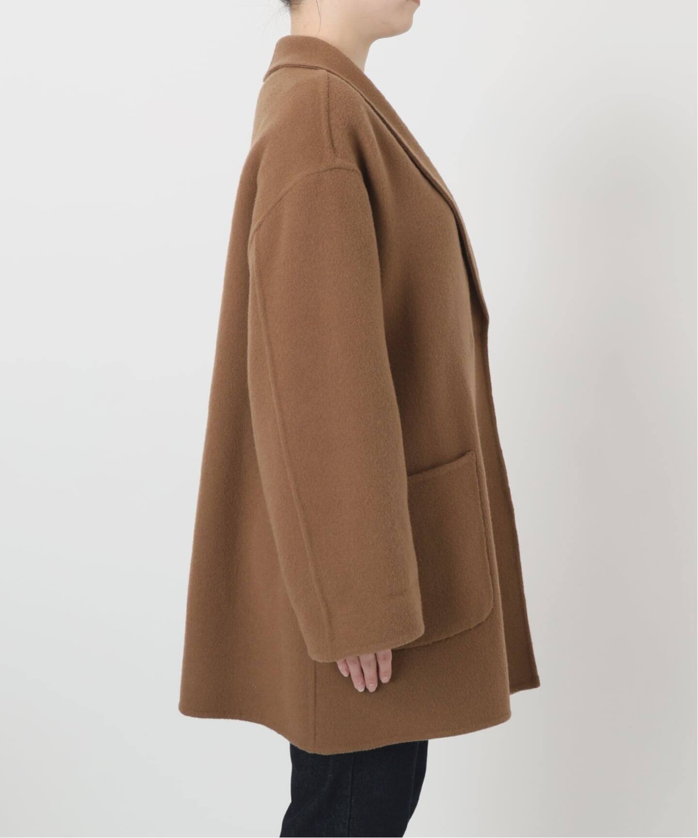 WEB限定/追加》SUPER140 ダブルフェイスベルテッドコート（その他