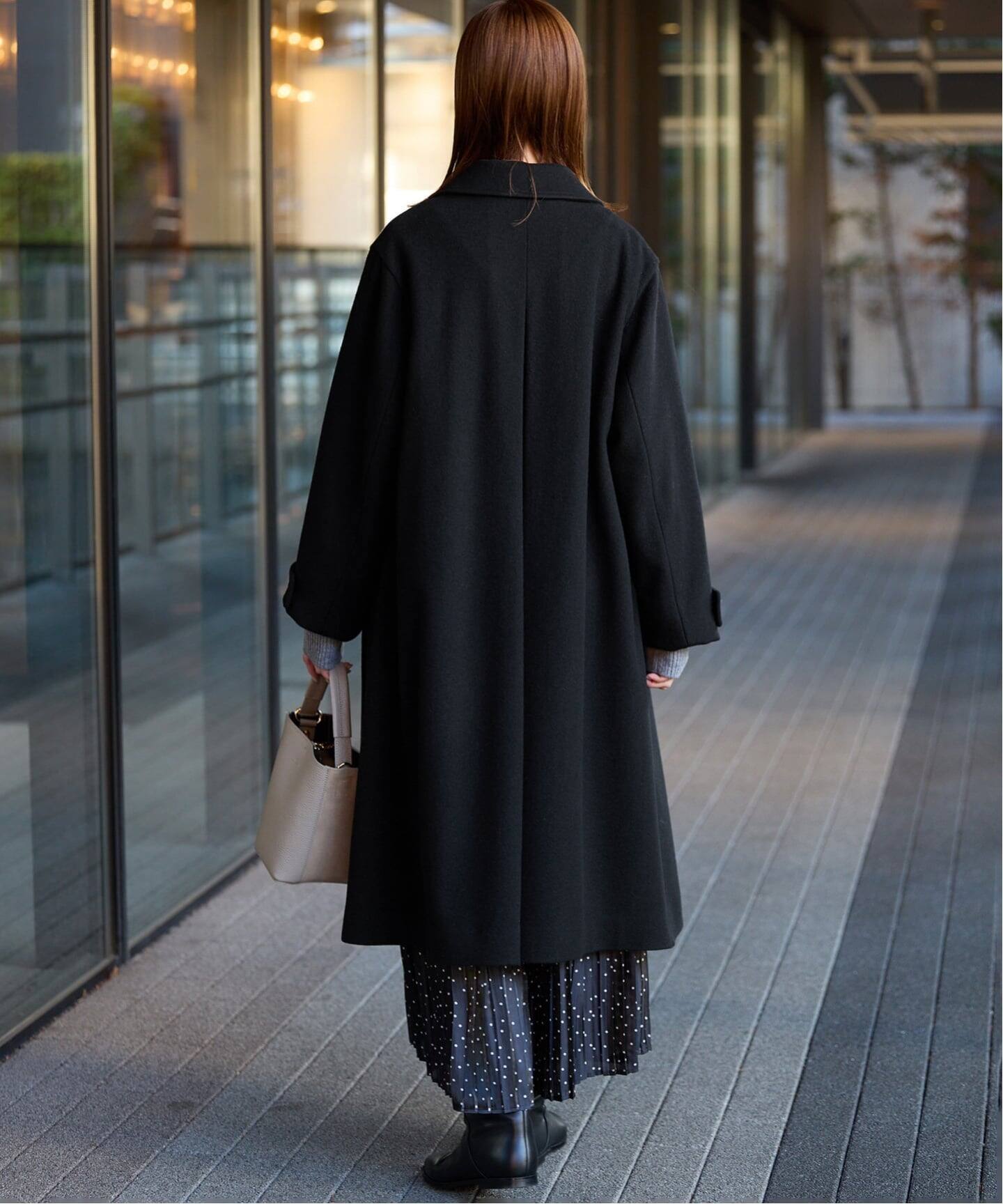 Super100s ステンカラーコート（ステンカラーコート）｜SLOBE IENA