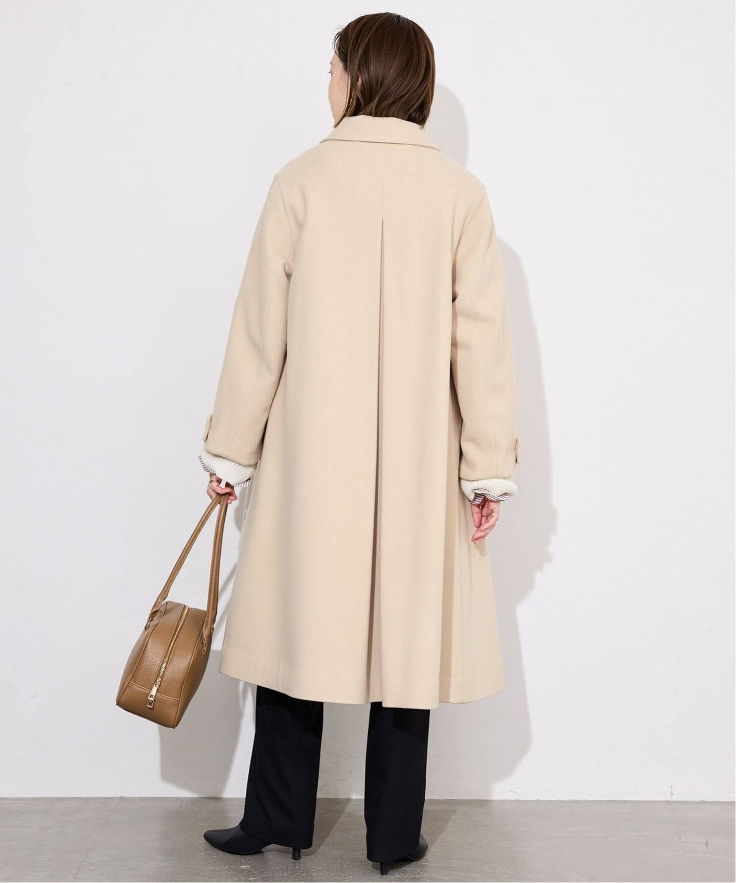 【NEW】スローブ イエナ（SLOBE IENA）/Super100s ステンカラーコート Super100s ステンカラーコート（ステンカラーコート）｜SLOBE IENA