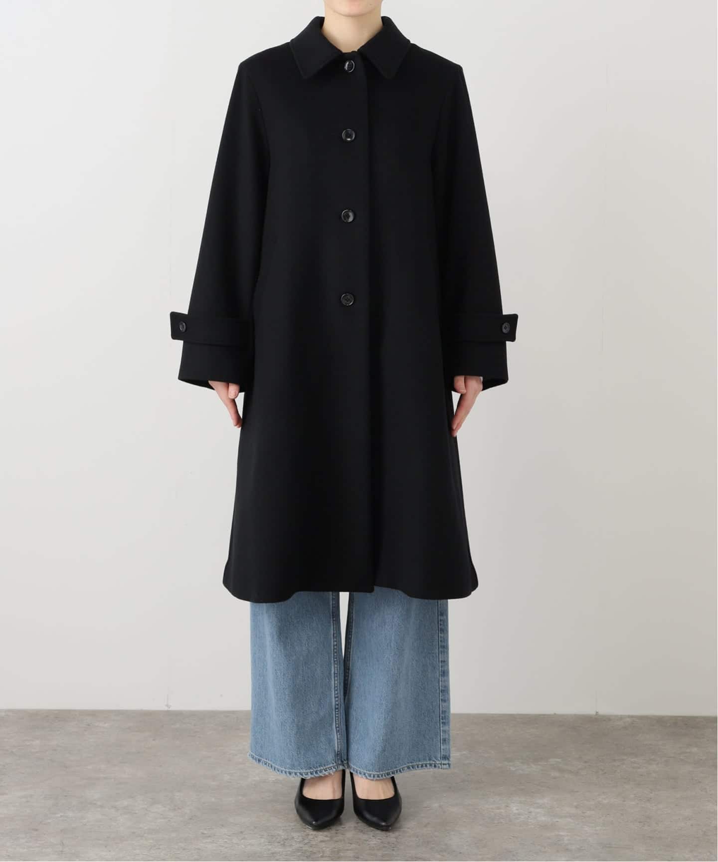 Super100s ステンカラーコート（ステンカラーコート）｜SLOBE IENA