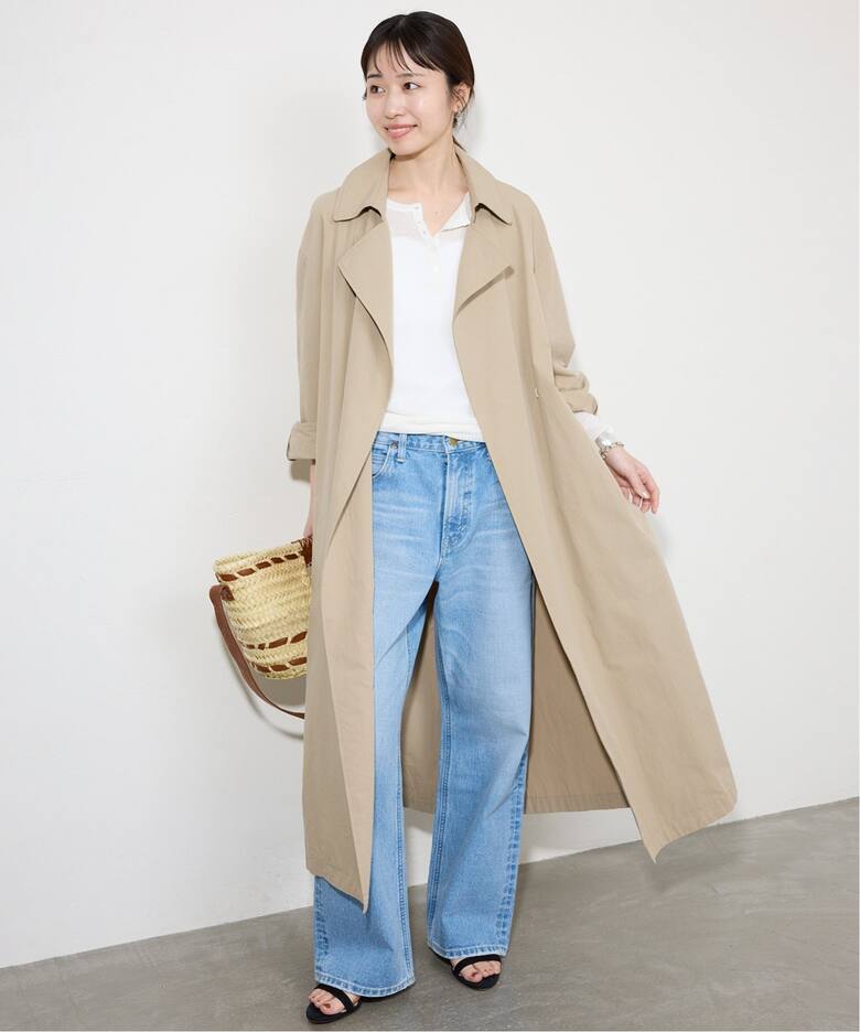 ロングトレンチコート（トレンチコート）｜SLOBE IENA（スローブ  