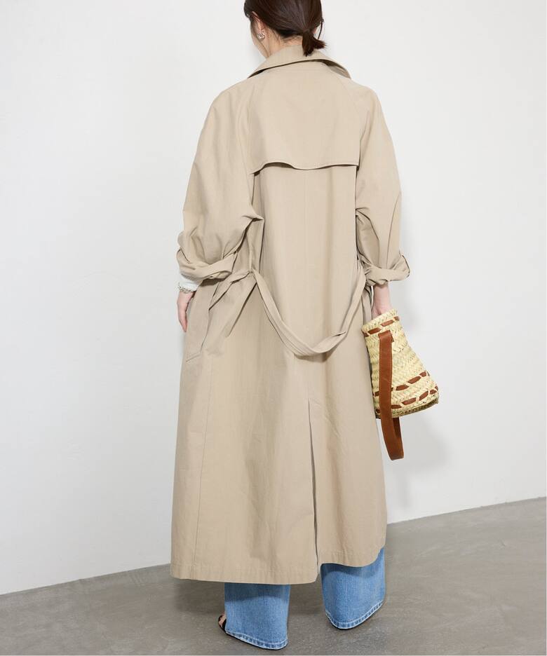 予約》ロングトレンチコート（トレンチコート）｜SLOBE IENA（スローブ  
