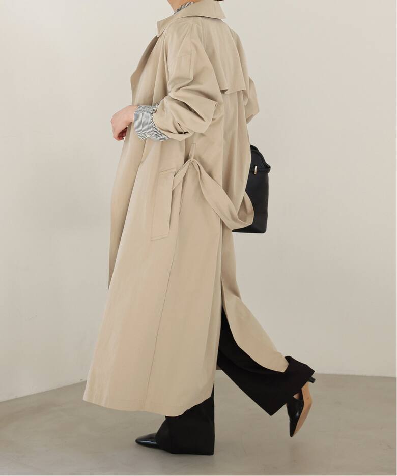 予約》ロングトレンチコート（トレンチコート）｜SLOBE IENA（スローブ  