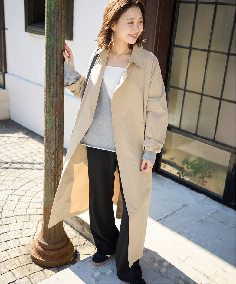 ロングトレンチコート（トレンチコート）｜SLOBE IENA（スローブ  