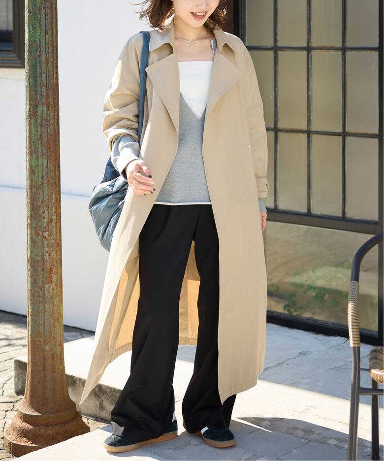 ロングトレンチコート（トレンチコート）｜SLOBE IENA（スローブ  