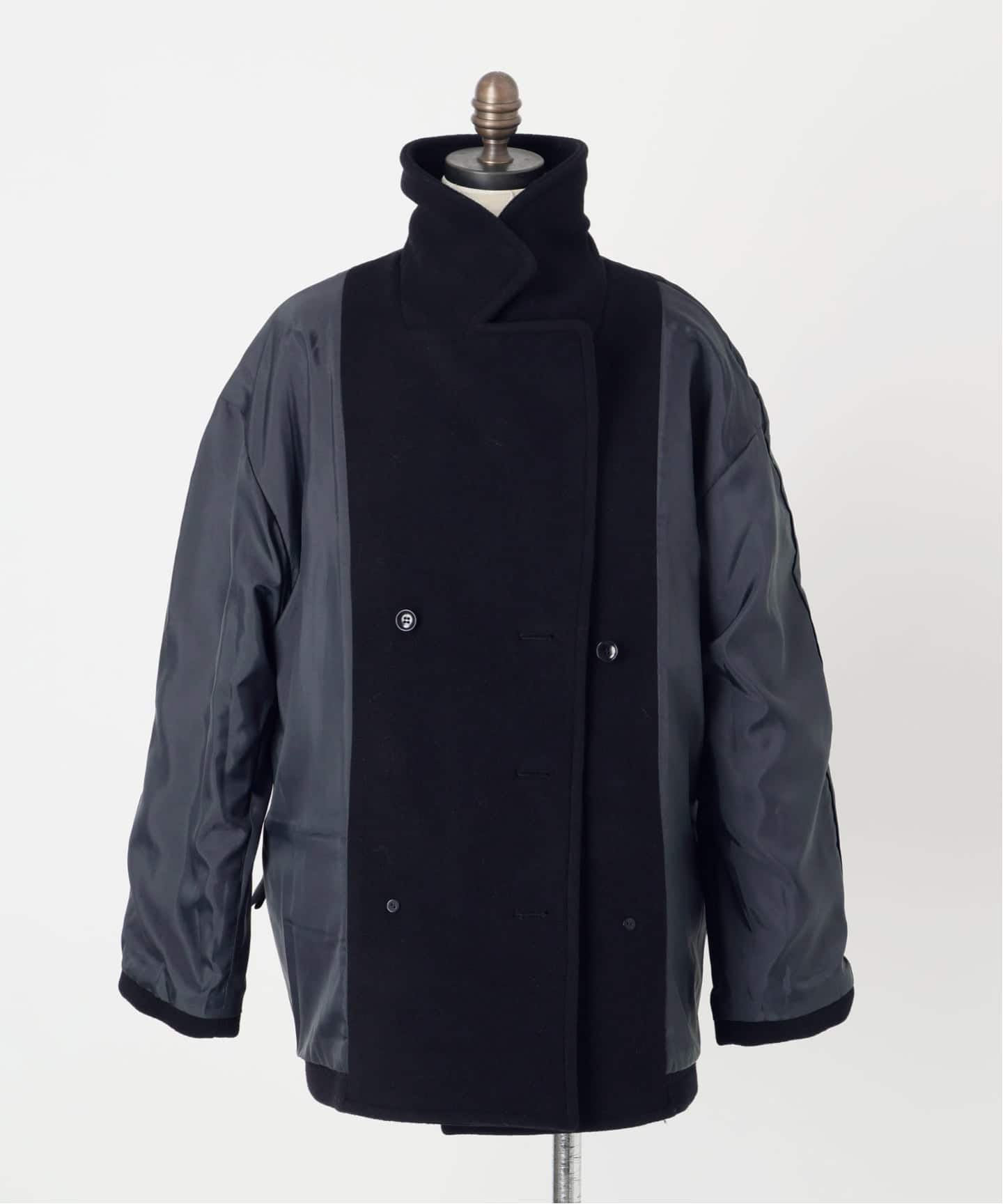 SLOBE IENA ピーコート ブラック系 38 予約》ピーコート（ピーコート）｜SLOBE IENA（スローブ イエナ