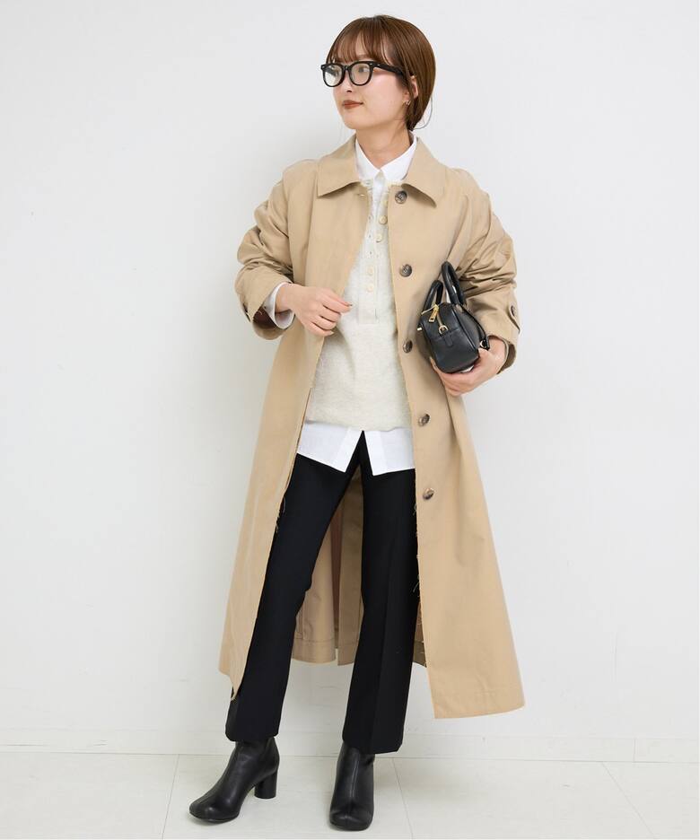 コットンポリエステルステンコート（その他ブルゾン／アウター  