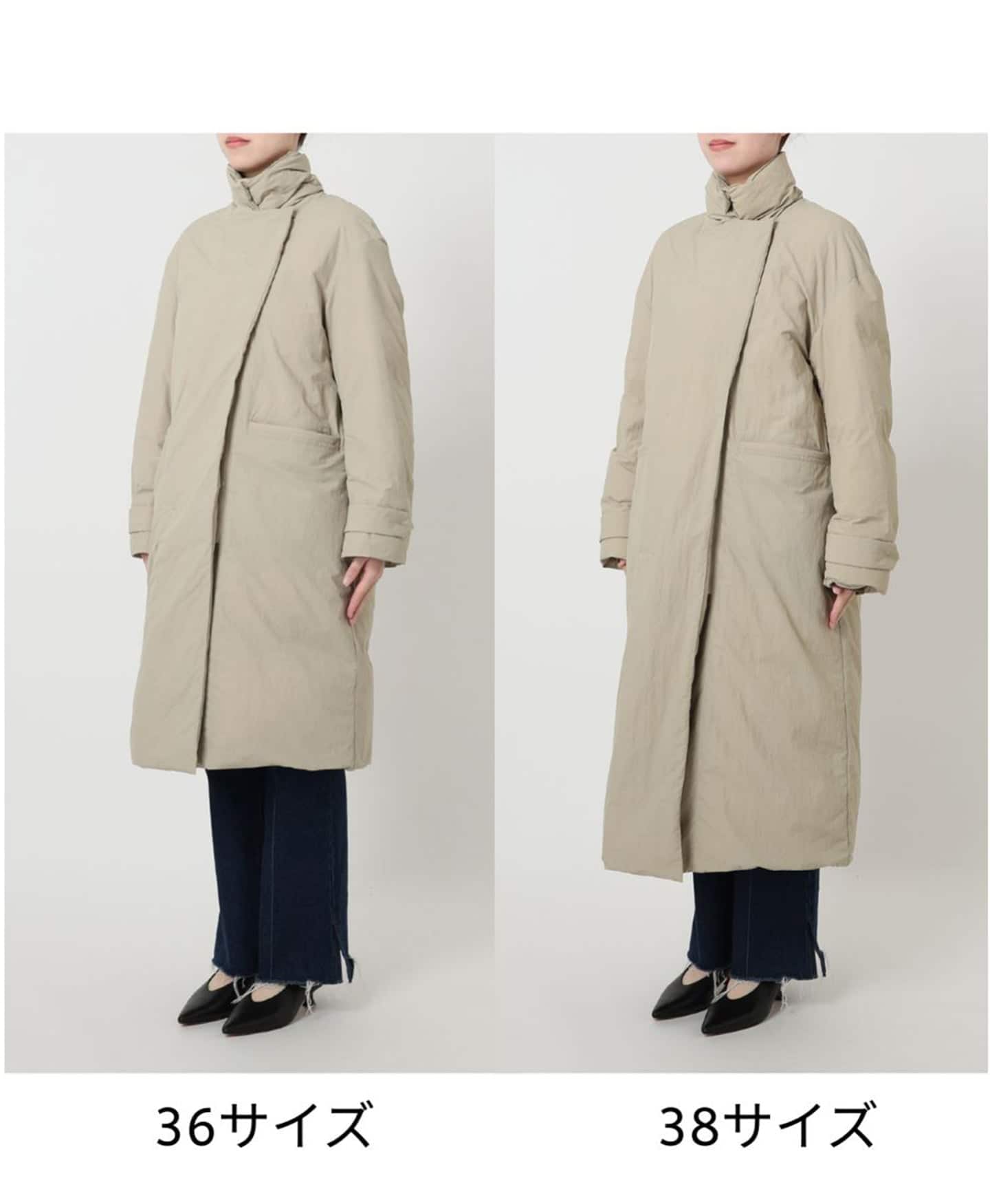 2枚セット/マルチWAY》s.oyamadaコラボダウンコート（ダウンジャケット