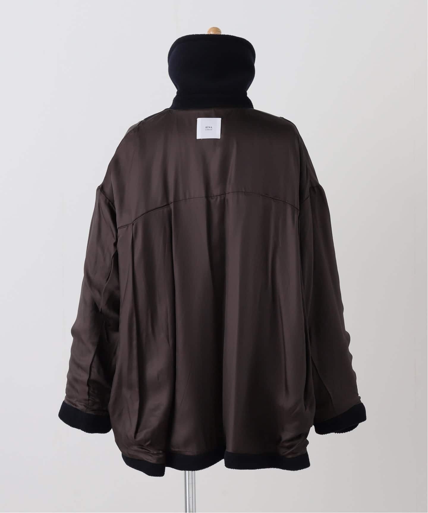 IENA LA BOUCLE パイルウールヘリンボンPコート（ピーコート）｜IENA