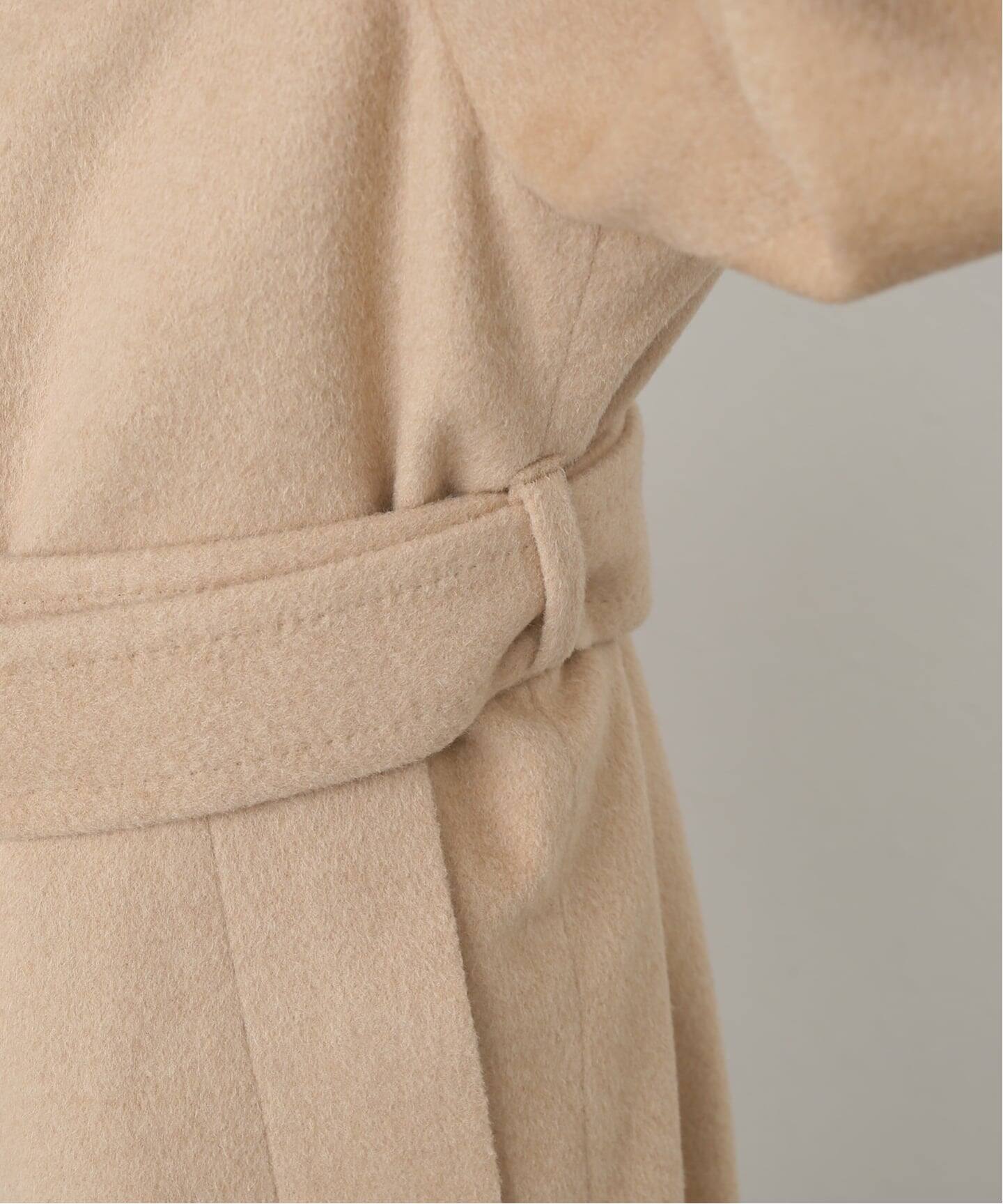 IENA LA BOUCLE キャメルシャギーコート（その他ブルゾン／アウター