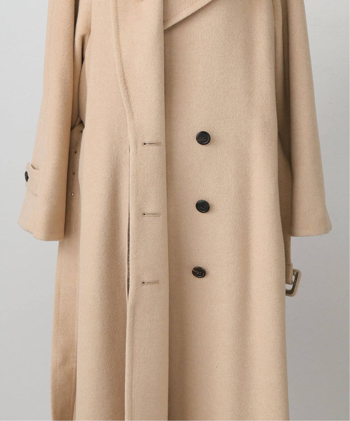 IENA LA BOUCLE キャメルシャギーコート（その他ブルゾン／アウター