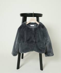 エコファーショートコート kids（キッズウェア）｜IENA ENFANT（イエナ 