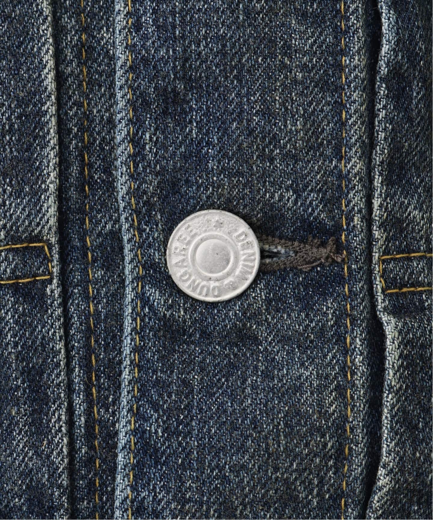 専用　新品 DENIM DUNGAREE デニム＆ダンガリー ボアジャケット DENIM DUNGAREE デニムアンドダンガリー ヘブンリーボアジャケット 100