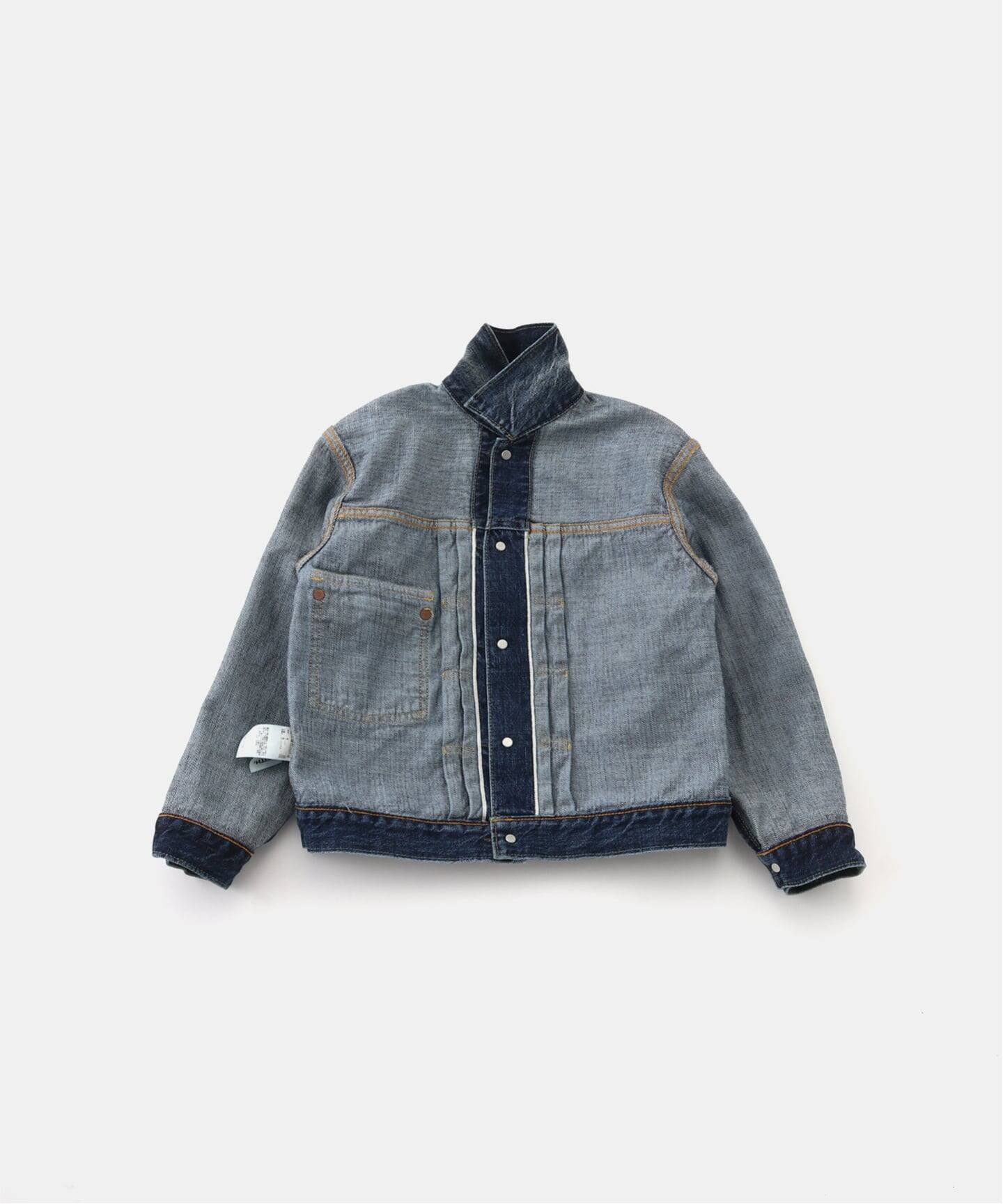 DENIM DUNGAREE/デニムダンガリー】エアリーデニム 刺繍ジャケット