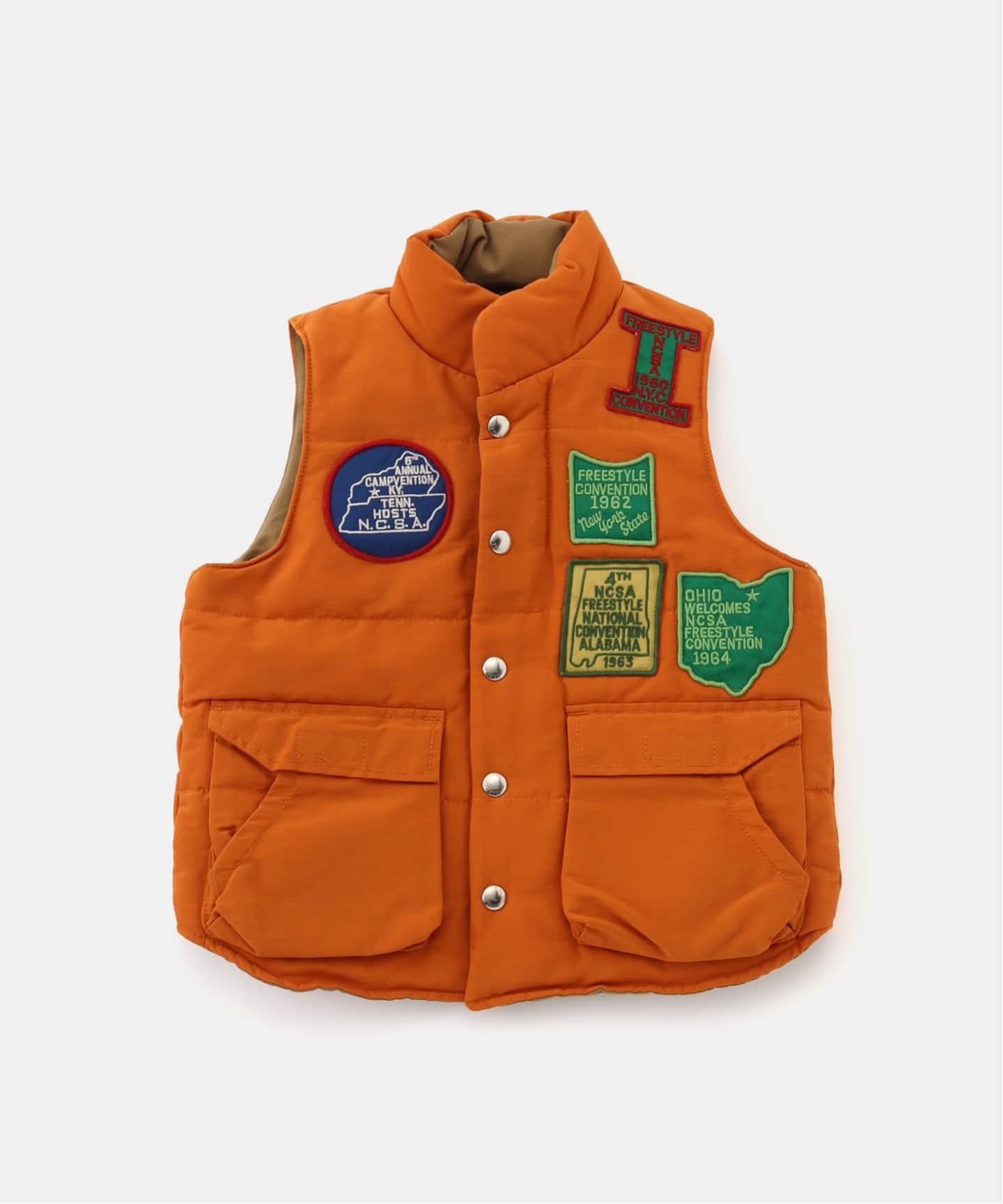 DENIM DUNGAREE/デニムダンガリー】CNグログラン ベスト(120cm