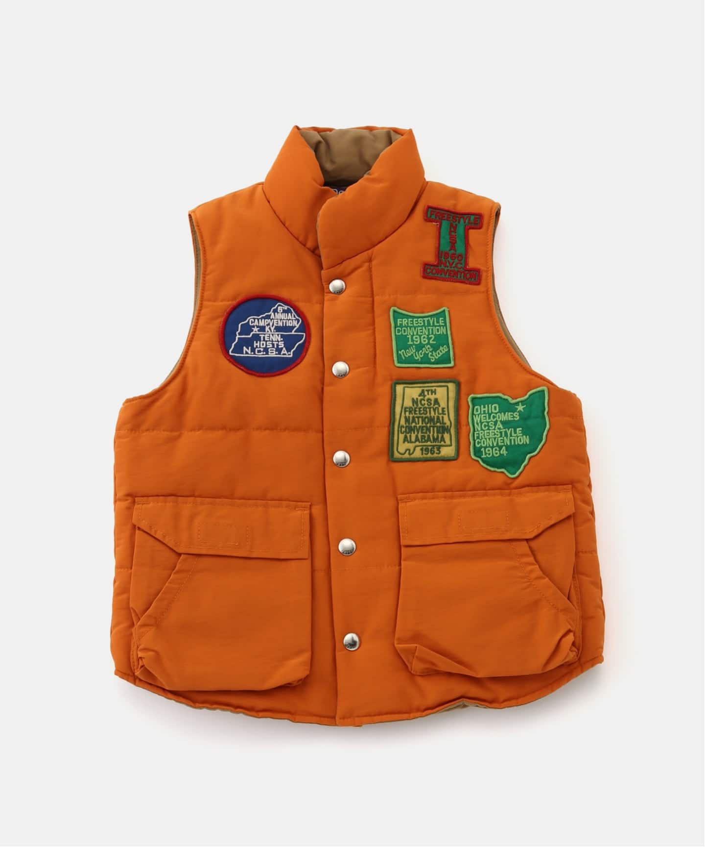 DENIM DUNGAREE/デニムダンガリー】CNグログラン ベスト(130cm