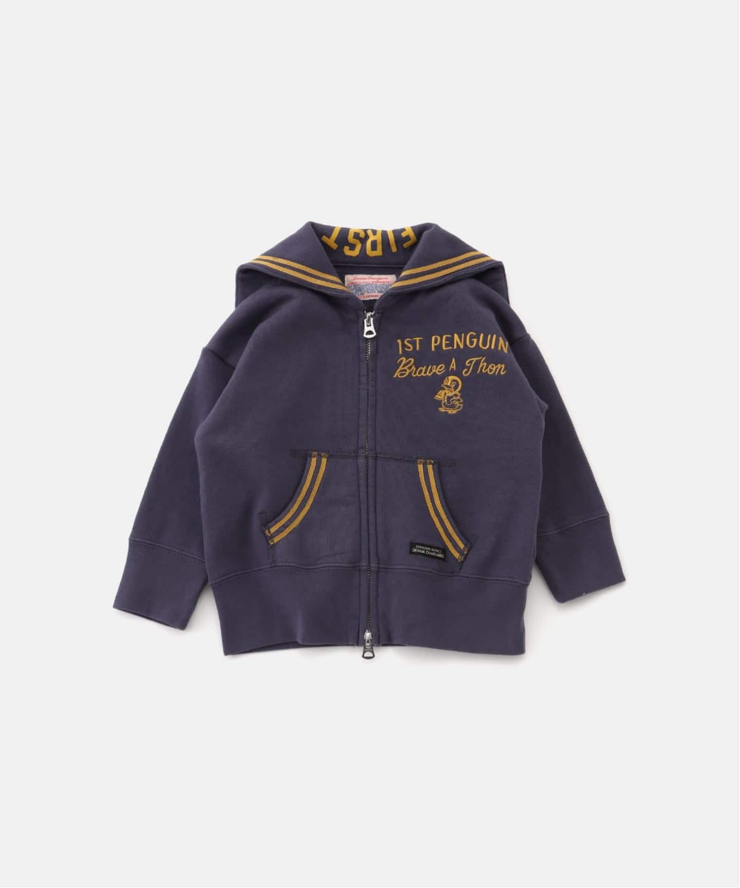 デニムダンガリー N-1 デッキジャケット 男の子 100cm カーキ 美品