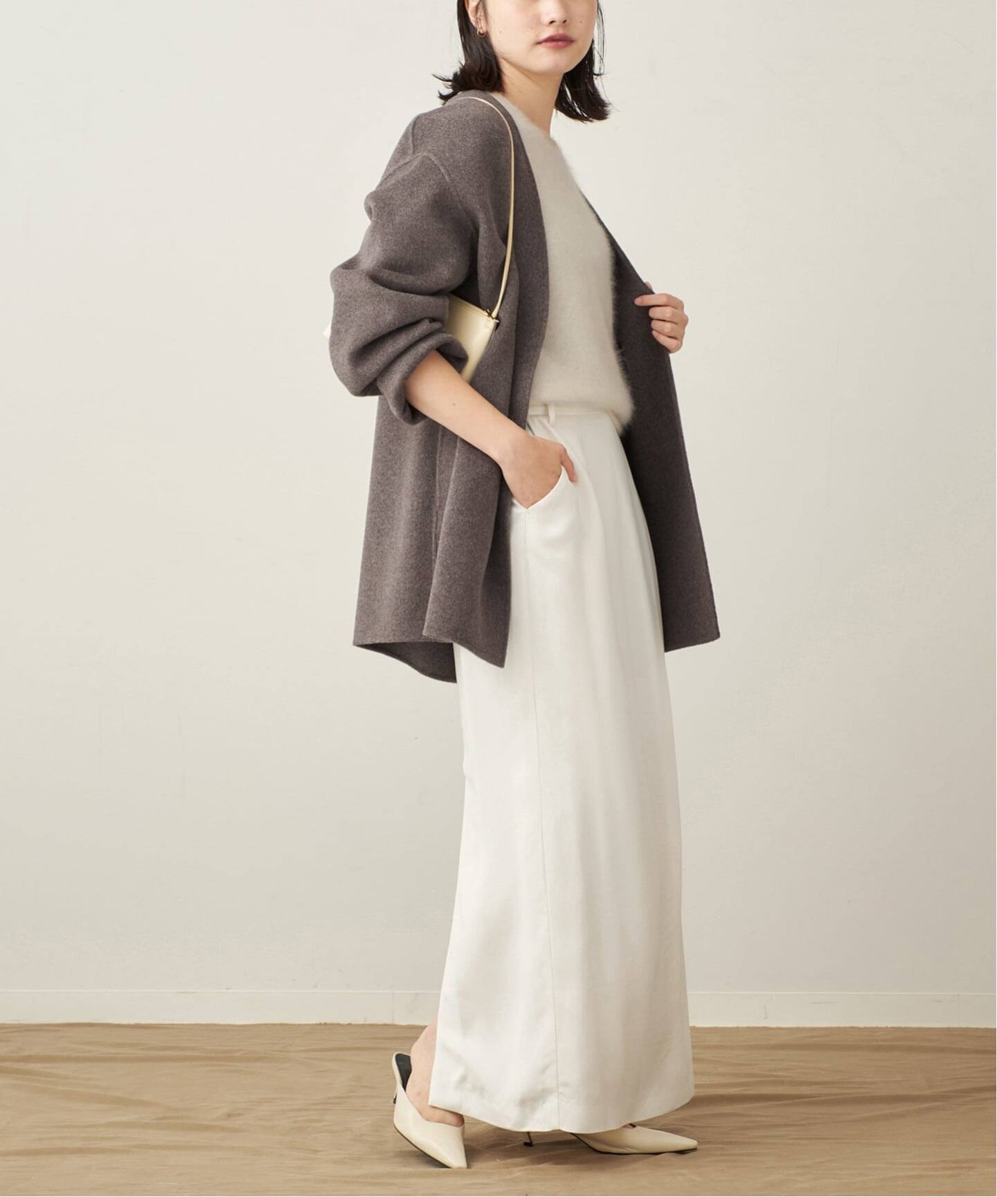 Plageハミルトン　ノーカラーコート¥57200 plage（プラージュ）の「ハミルトンノーカラーコート◇（ノー