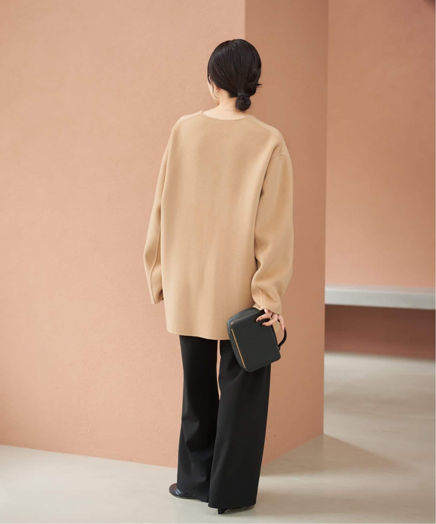 HAMILTON Cardigan コート（ノーカラーコート）｜Plage（プラージュ