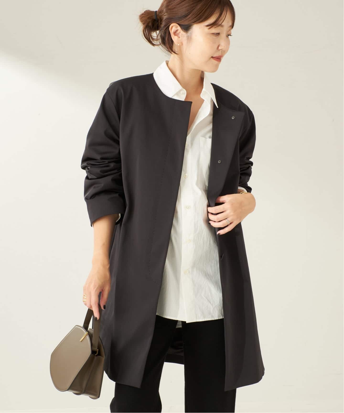 plage ノーカラーコート コート HAMILTON Cardigan HAMILTON Cardigan