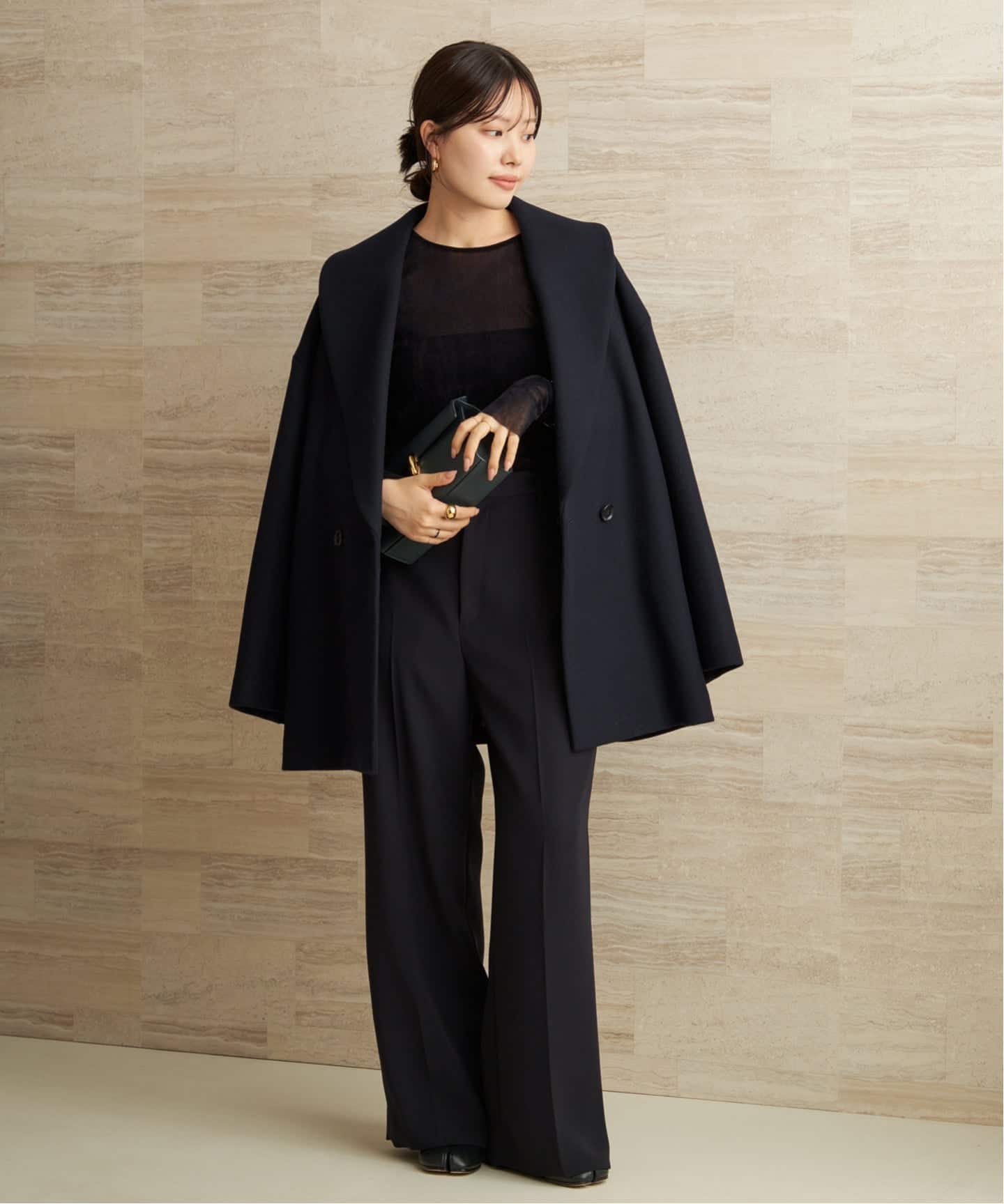 Double melton コート（その他ブルゾン／アウター）｜Plage